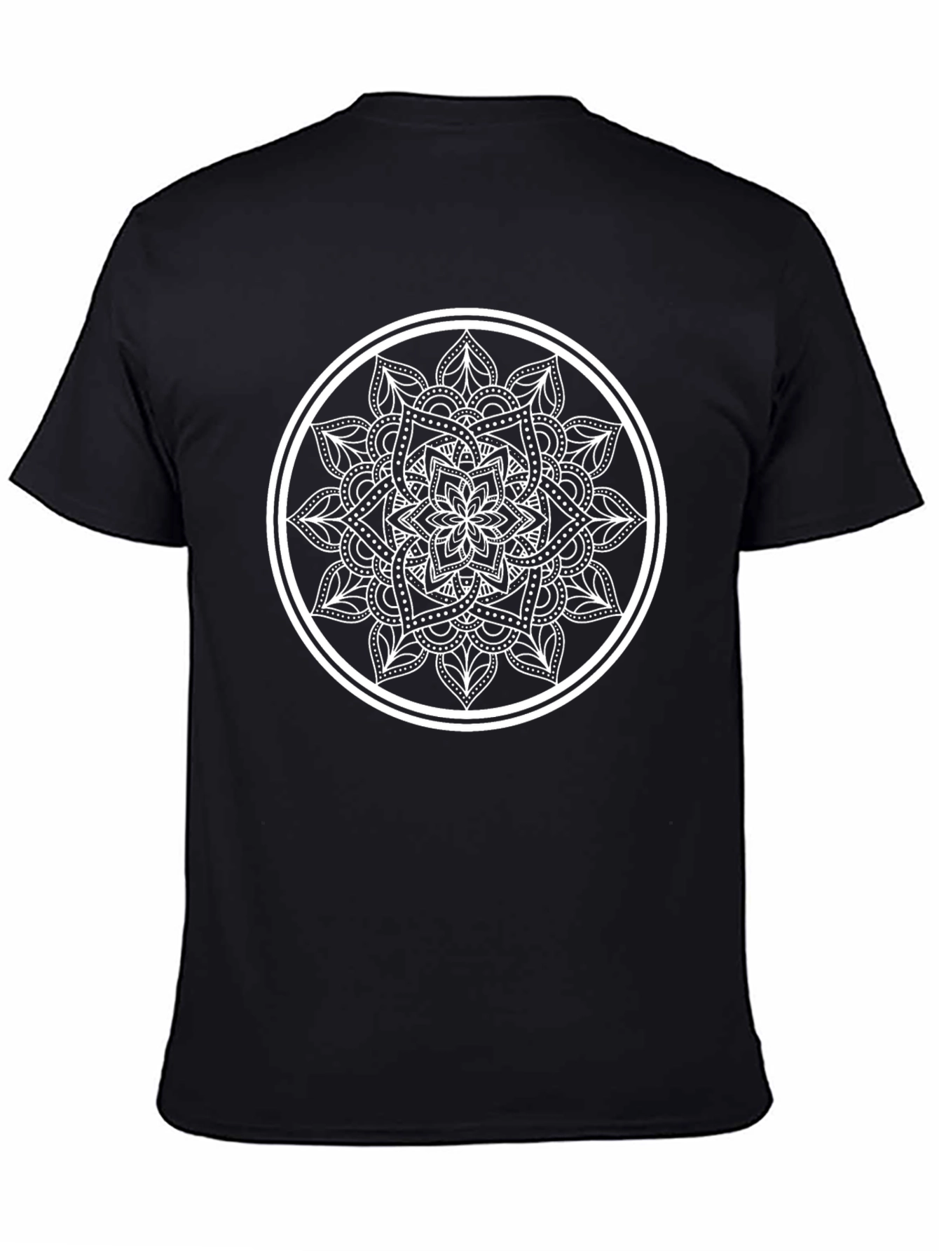 Black Mandala Graphic Tee