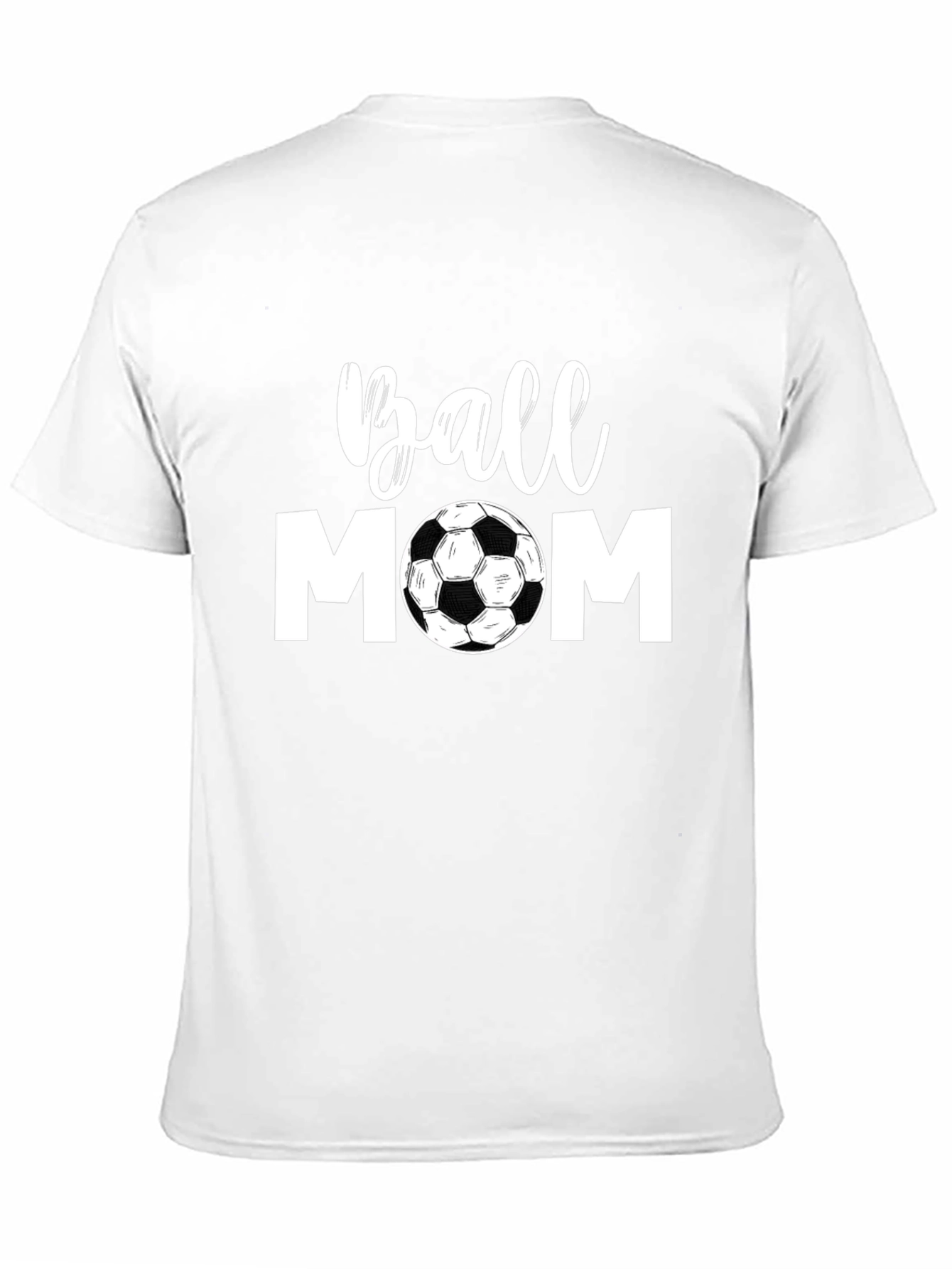 Ball Mom T-Shirt - Soccer Design