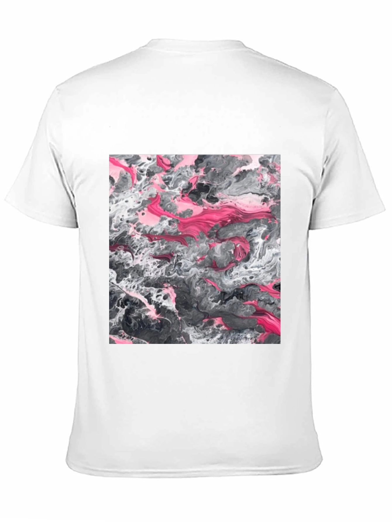Abstract Art Graphic Tee - Black Unisex T-Shirt