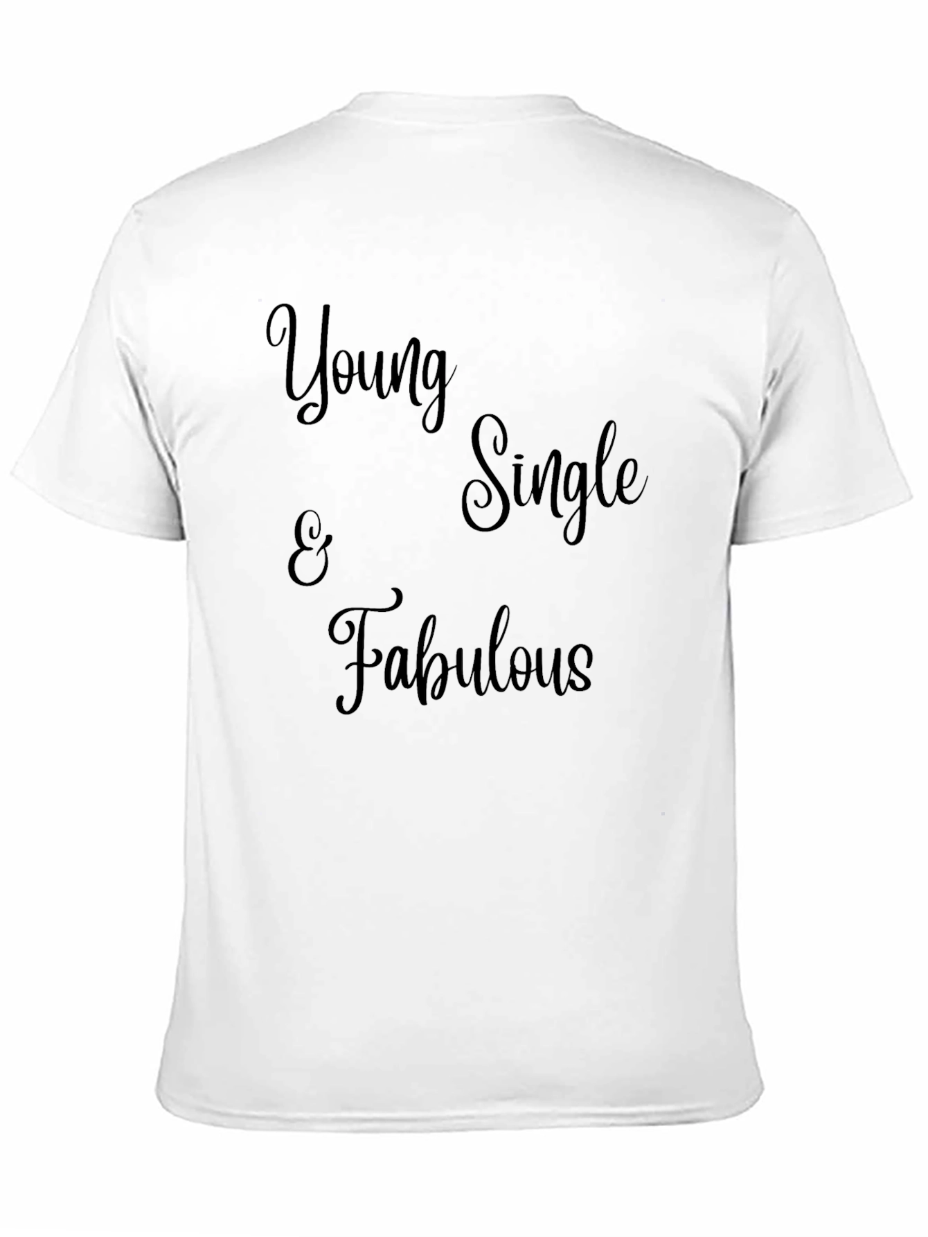 Young Single & Fabulous Black T-Shirt