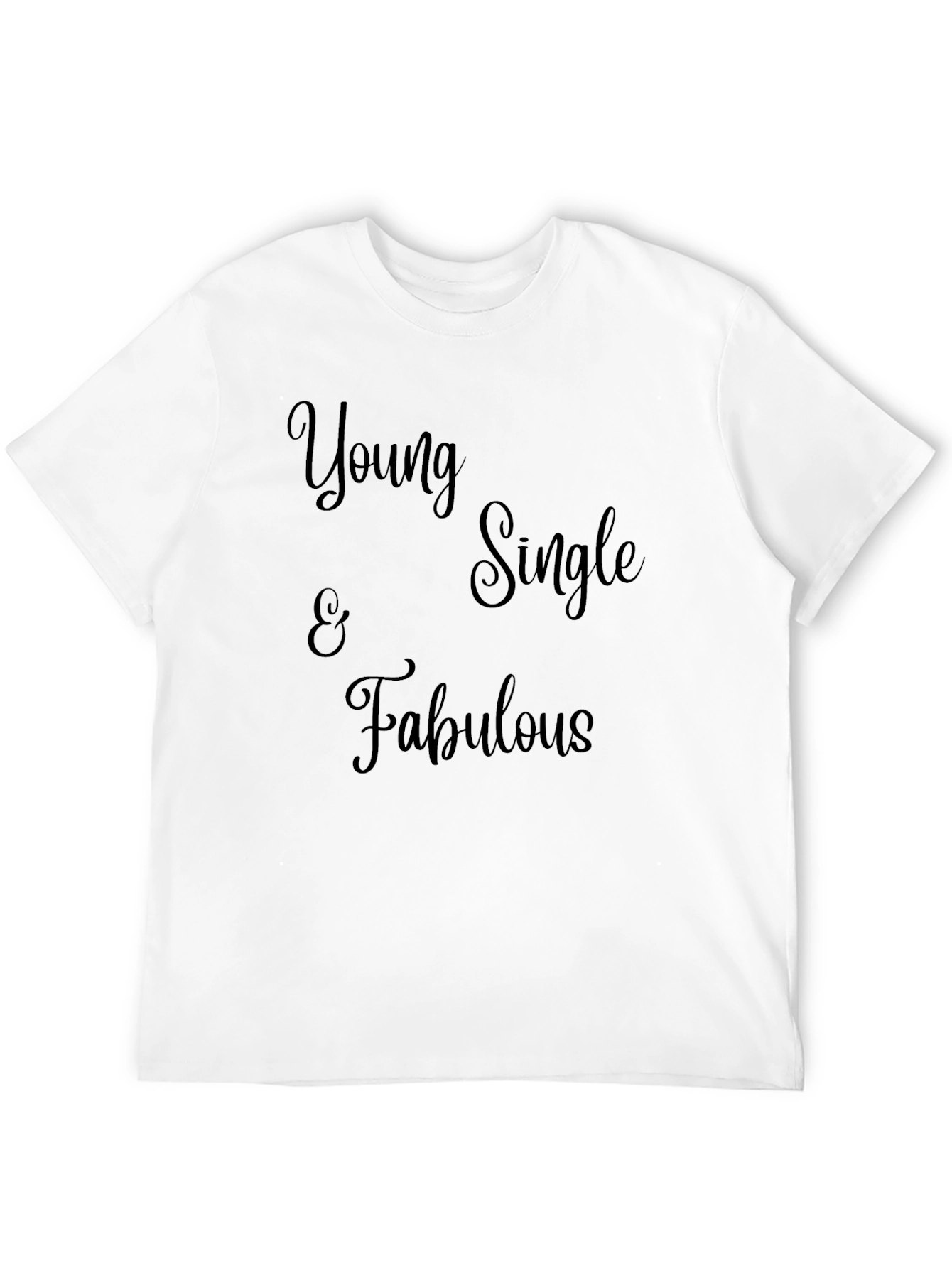 Young Single & Fabulous Black T-Shirt