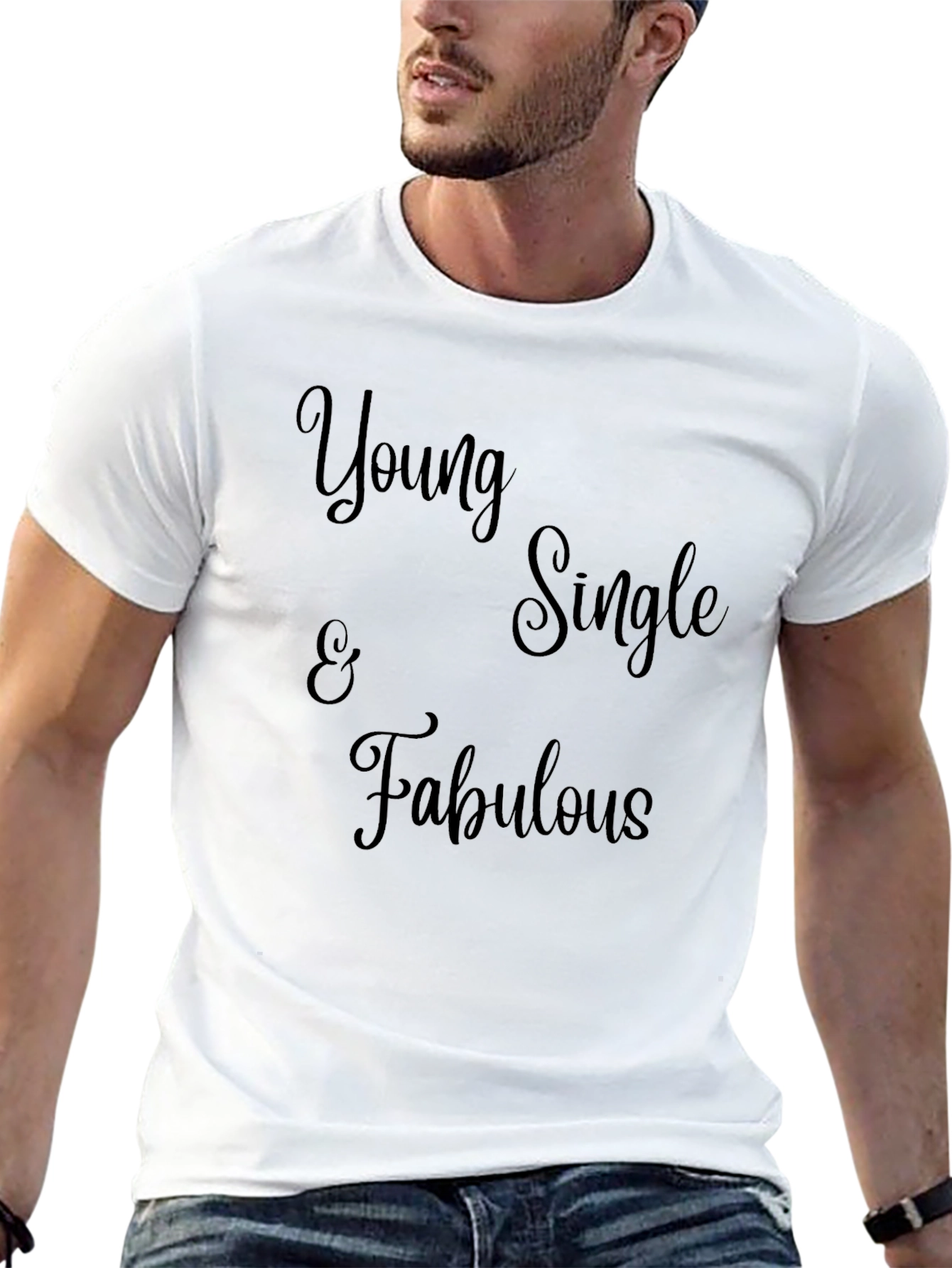 Young Single & Fabulous Black T-Shirt