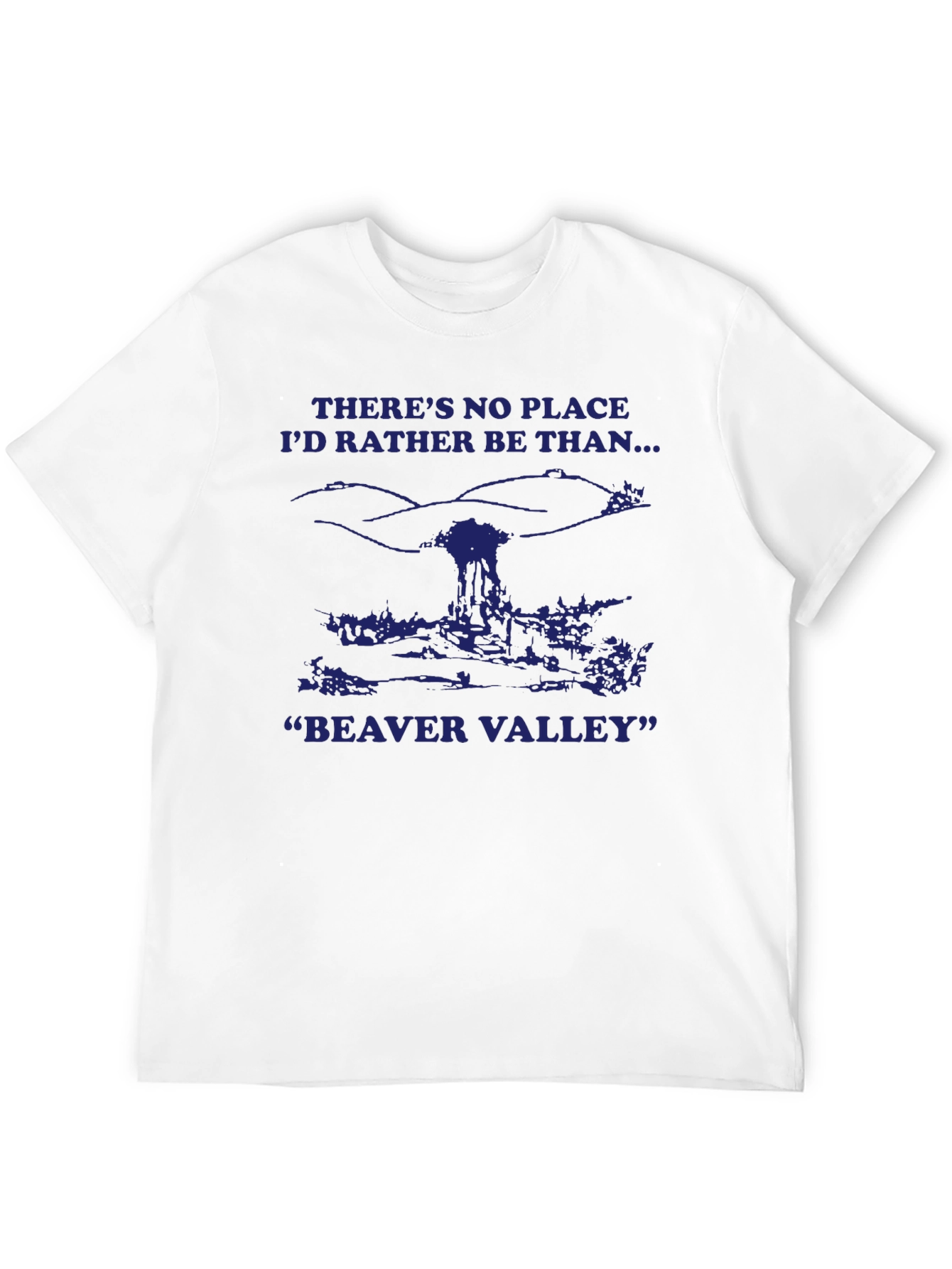 Beaver Valley Graphic T-Shirt - Black