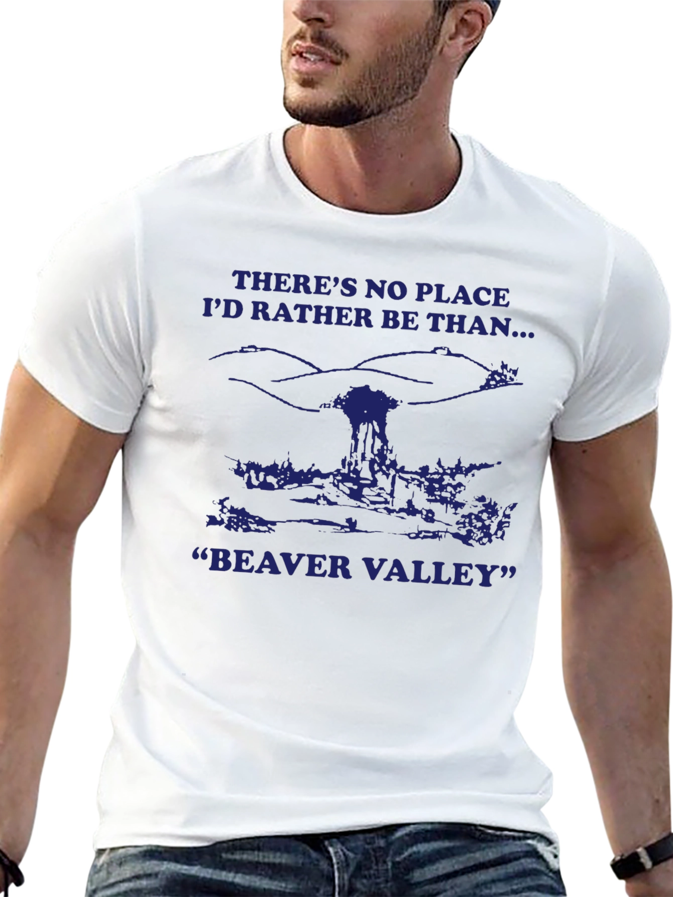 Beaver Valley Graphic T-Shirt - Black