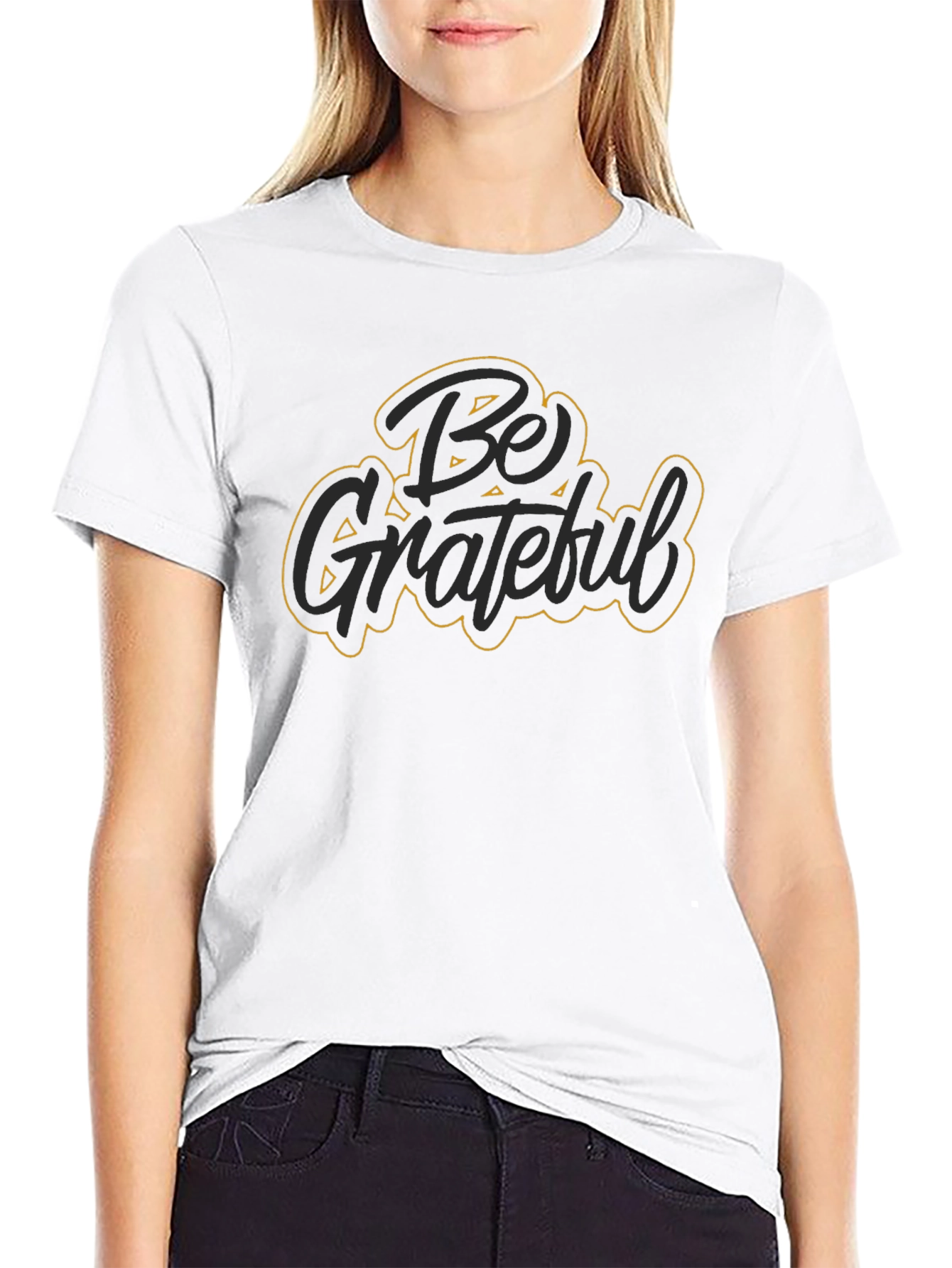 Be Grateful Graphic T-Shirt - Mens