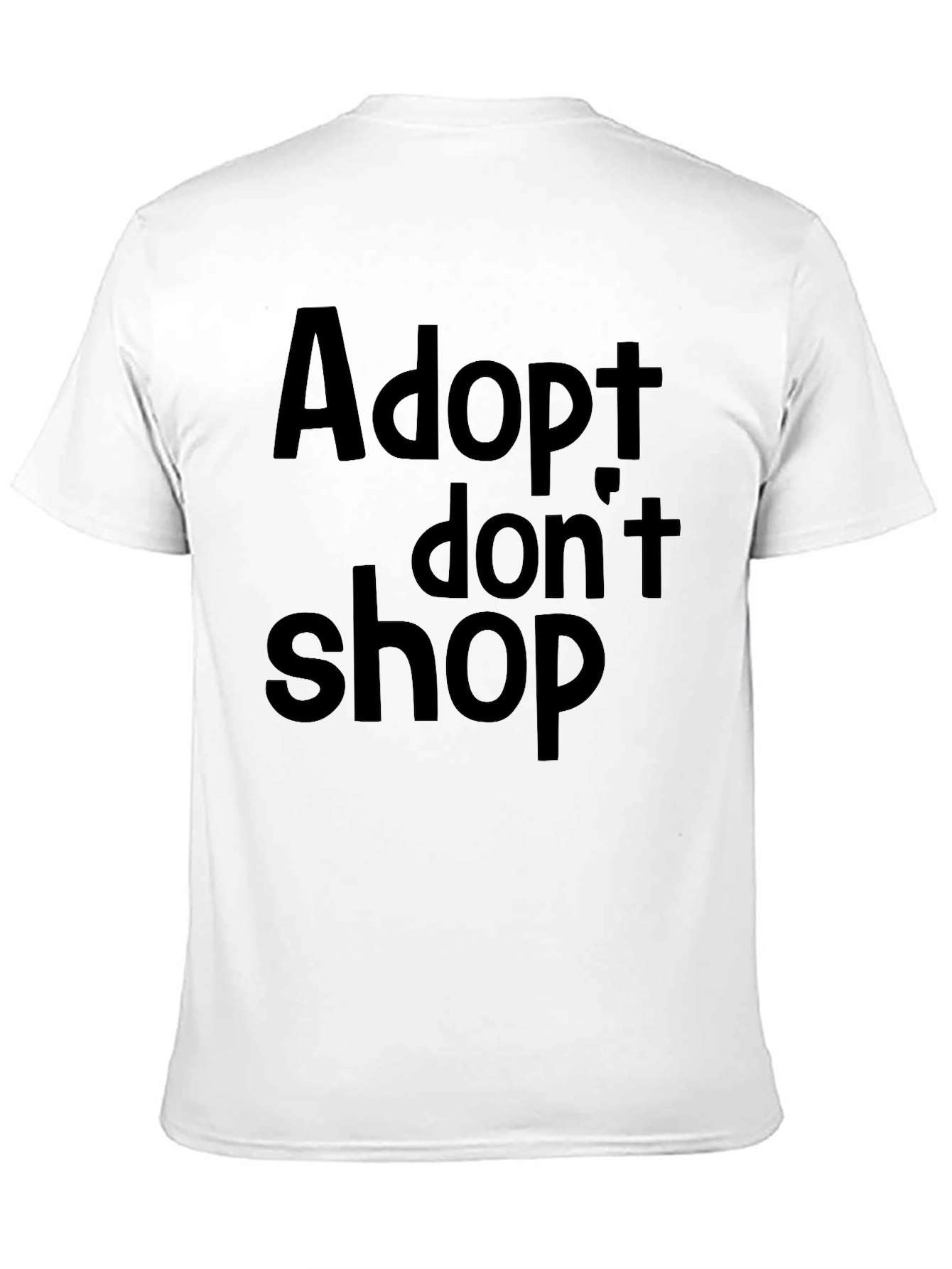 Adopt Dont Shop Graphic Tee