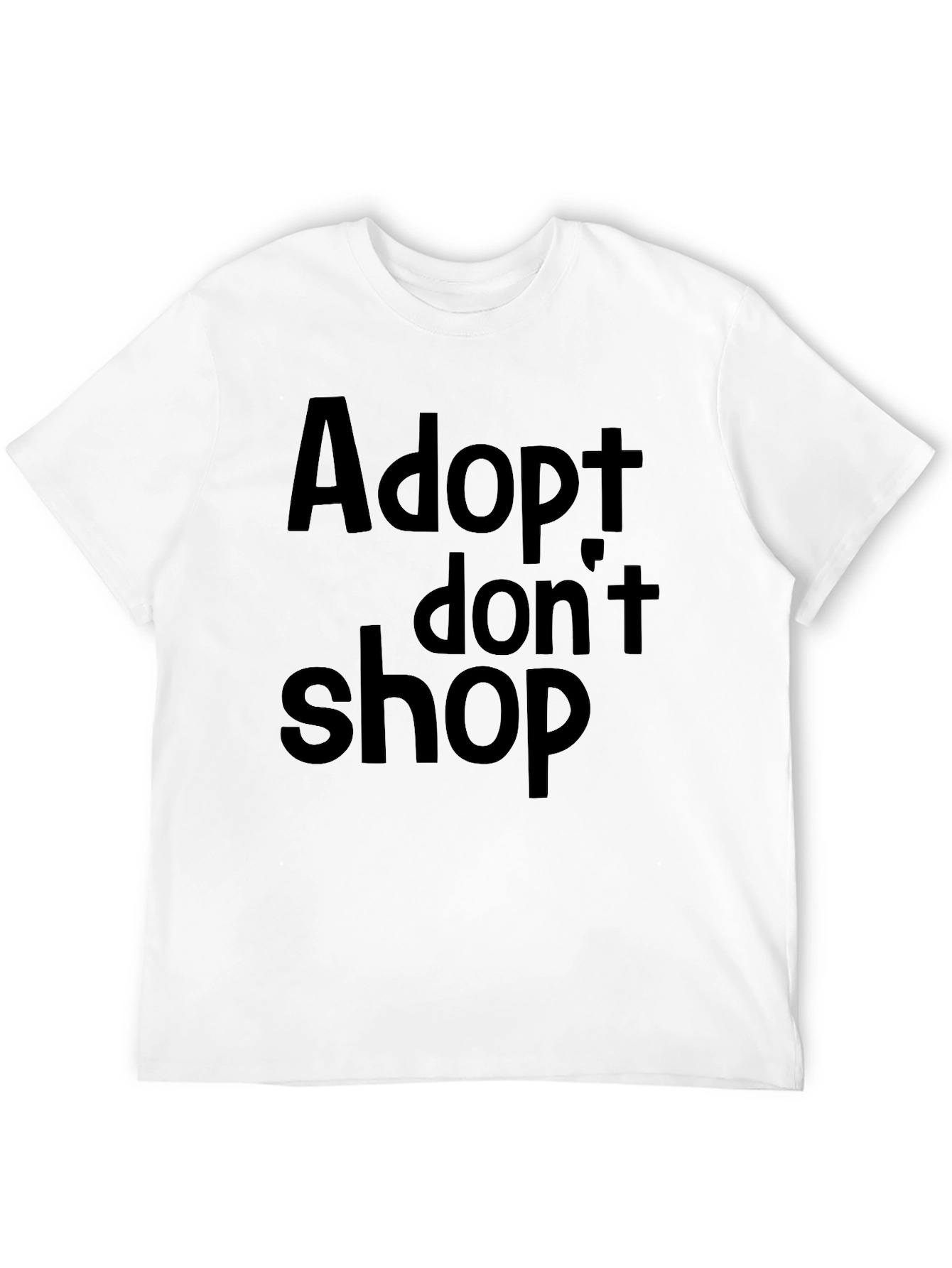Adopt Dont Shop Graphic Tee