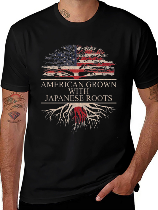 American Grown with Japanese Roots T-Shirt