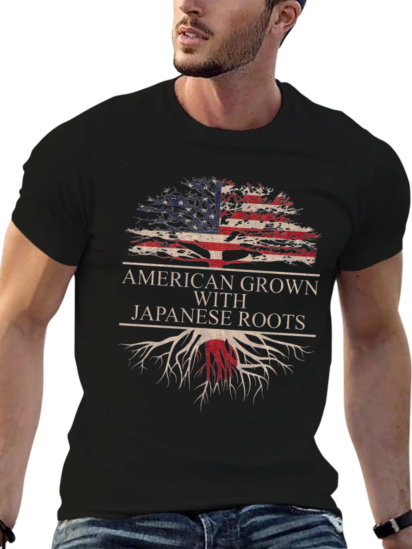 American Grown with Japanese Roots T-Shirt