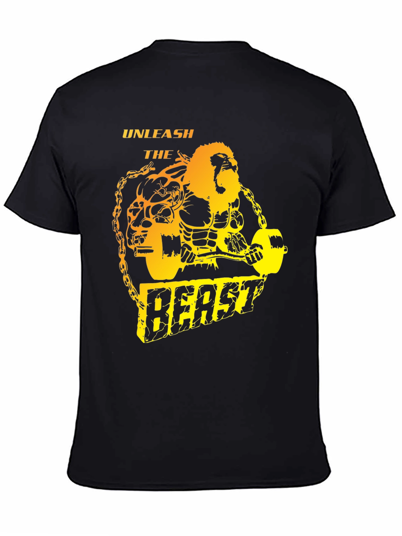Unleash the Beast Graphic T-Shirt - Gym Wear