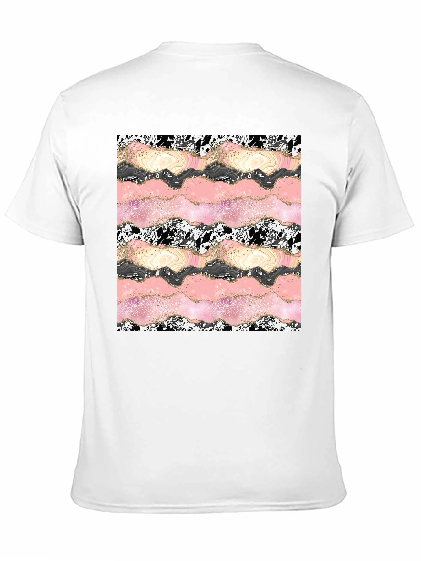 Abstract Agate Slice Graphic Tee