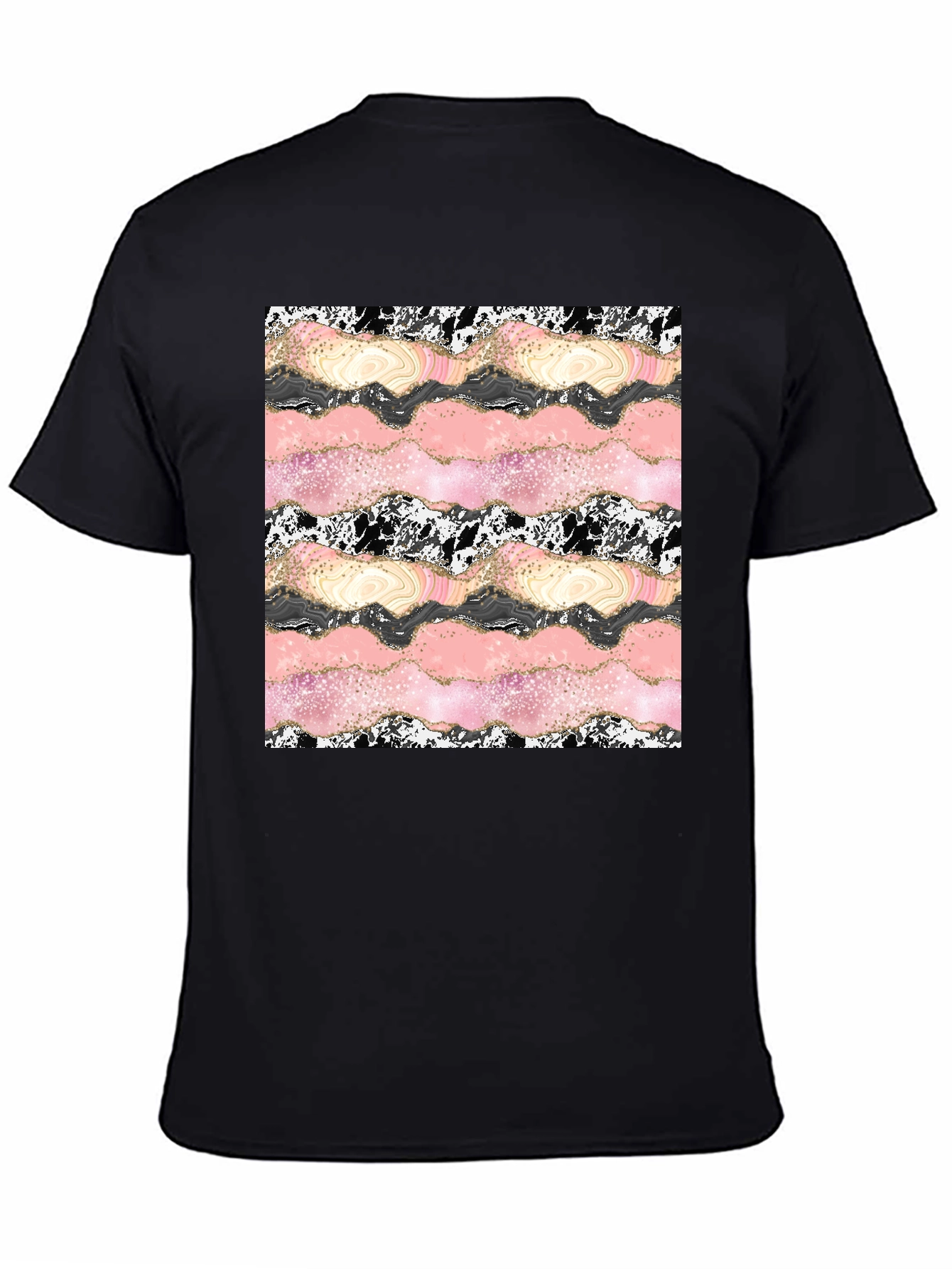 Abstract Agate Slice Graphic Tee