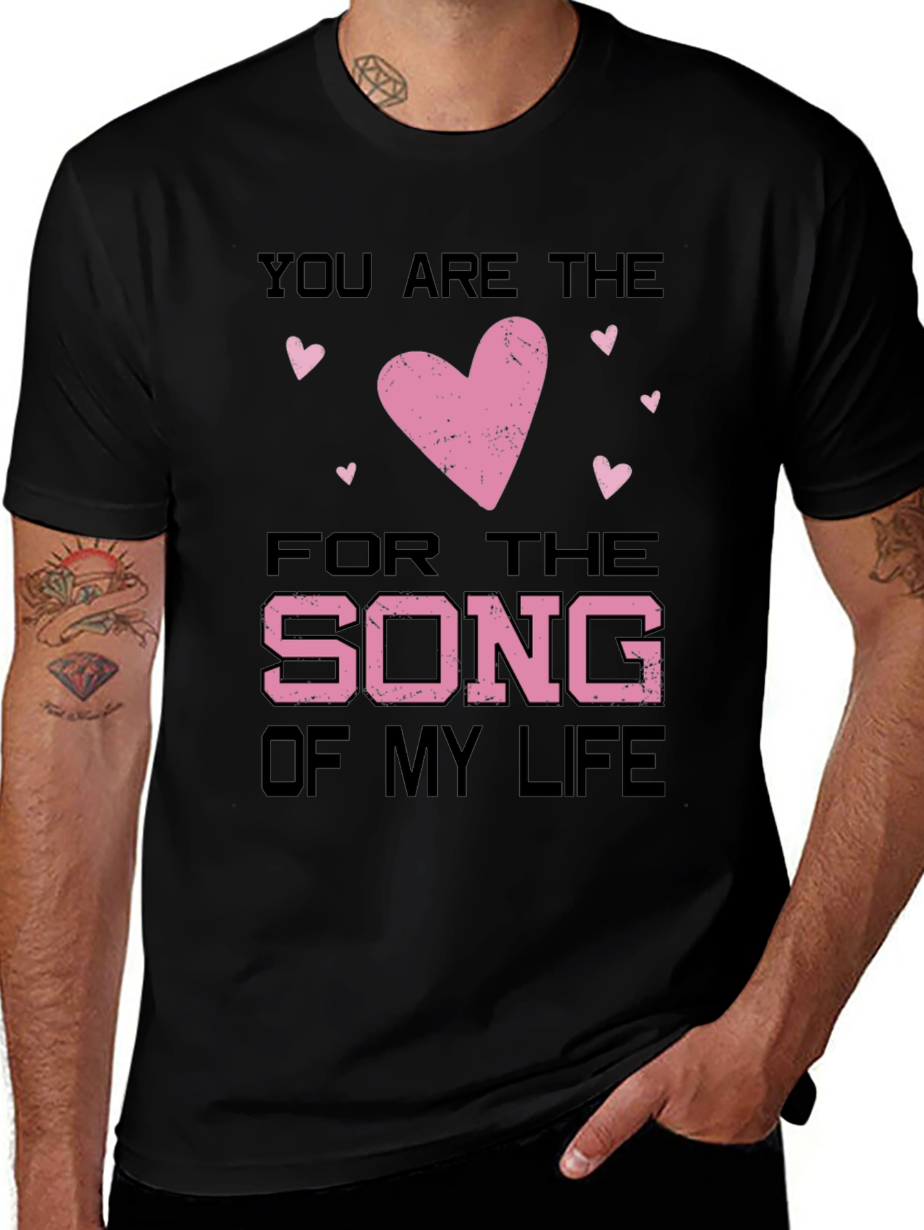 You Are the Song of My Life Valentines T-Shirt