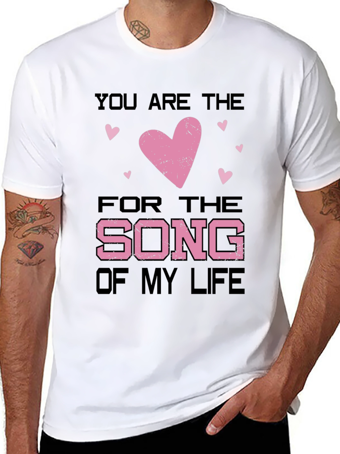 You Are the Song of My Life Valentines T-Shirt