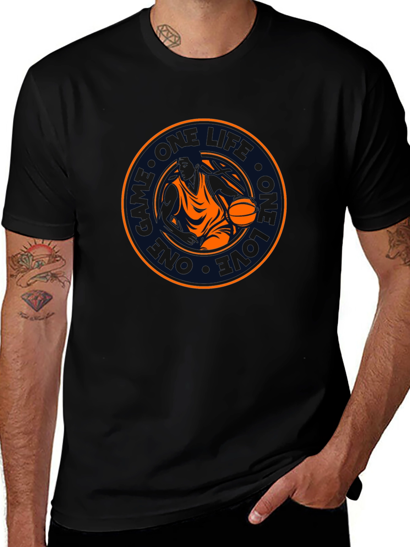 Basketball Game One Life T-Shirt