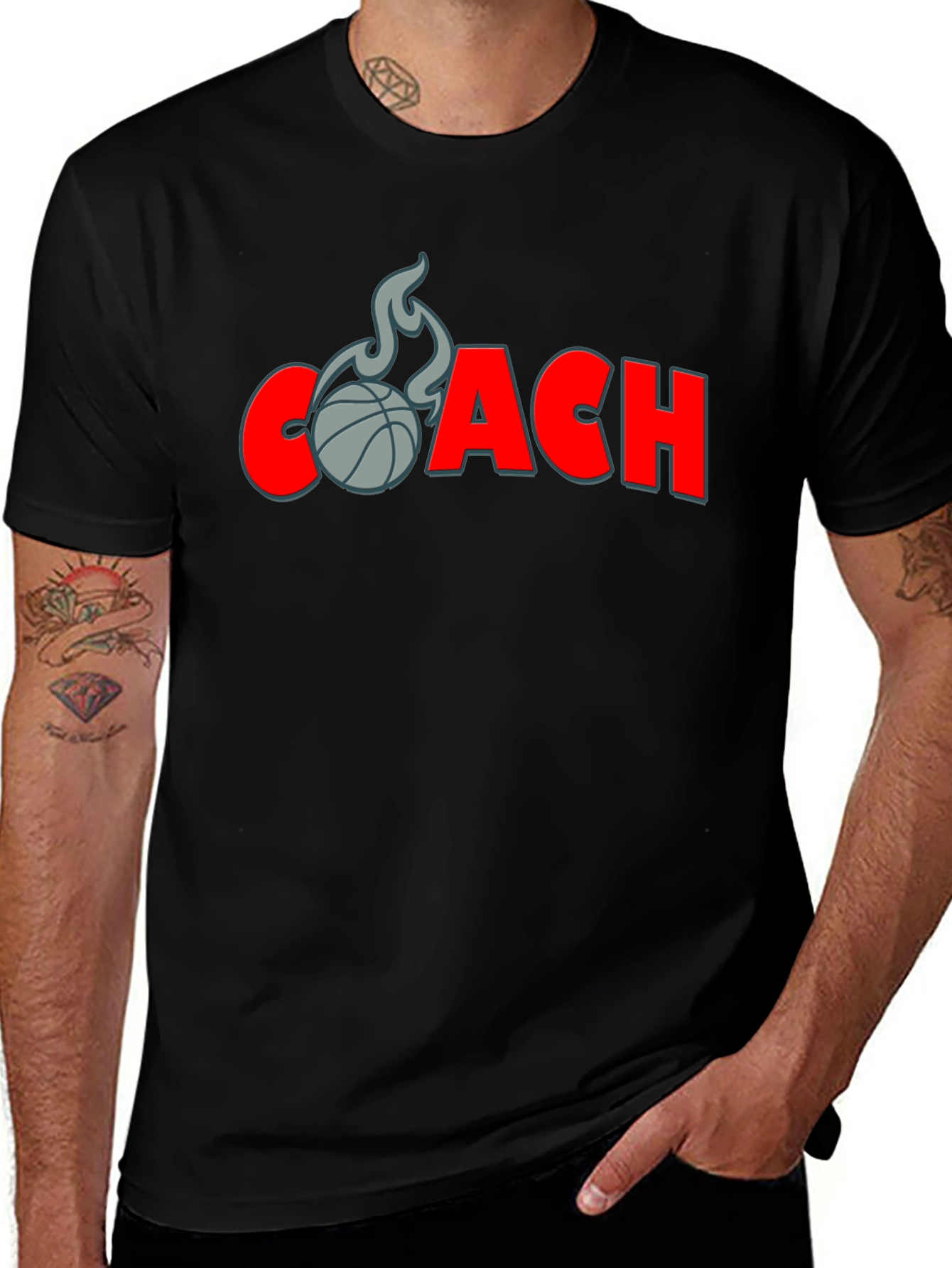 Basketball Coach T-Shirt - Graphic Tee