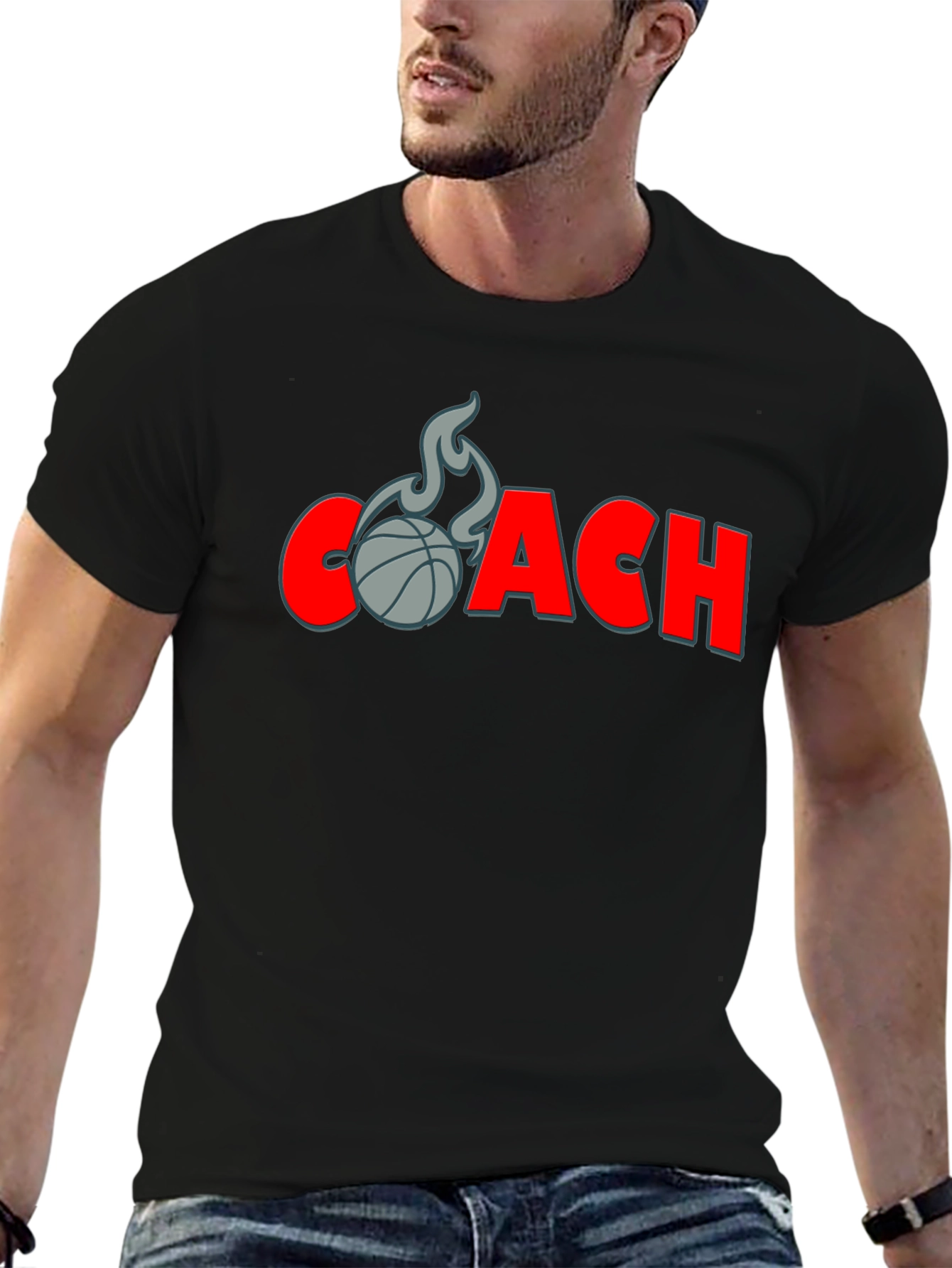 Basketball Coach T-Shirt - Graphic Tee