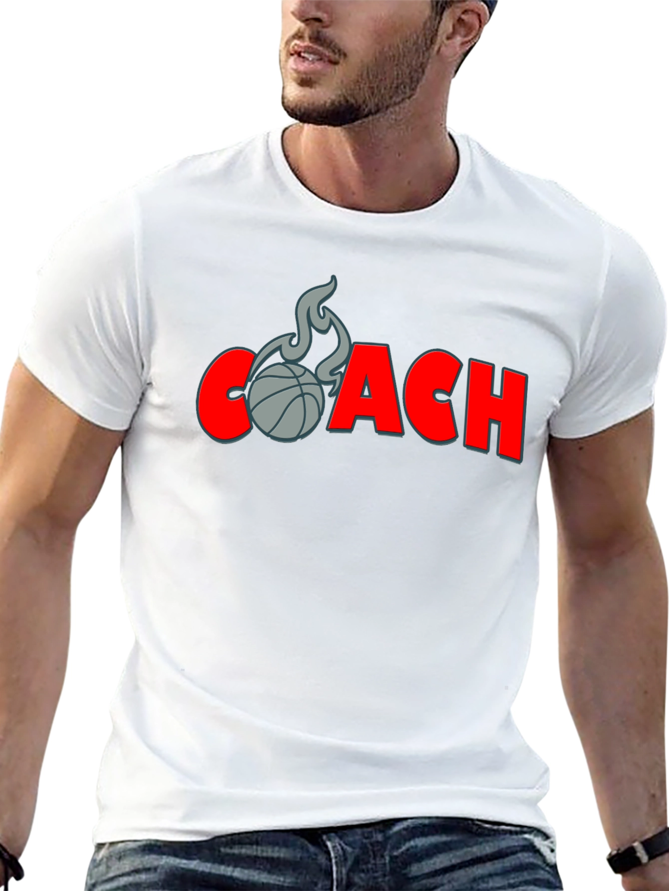 Basketball Coach T-Shirt - Graphic Tee
