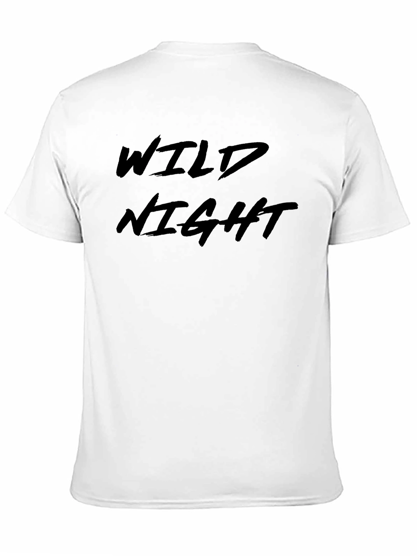 Wild Night Graphic Tee - Mens Black T-Shirt
