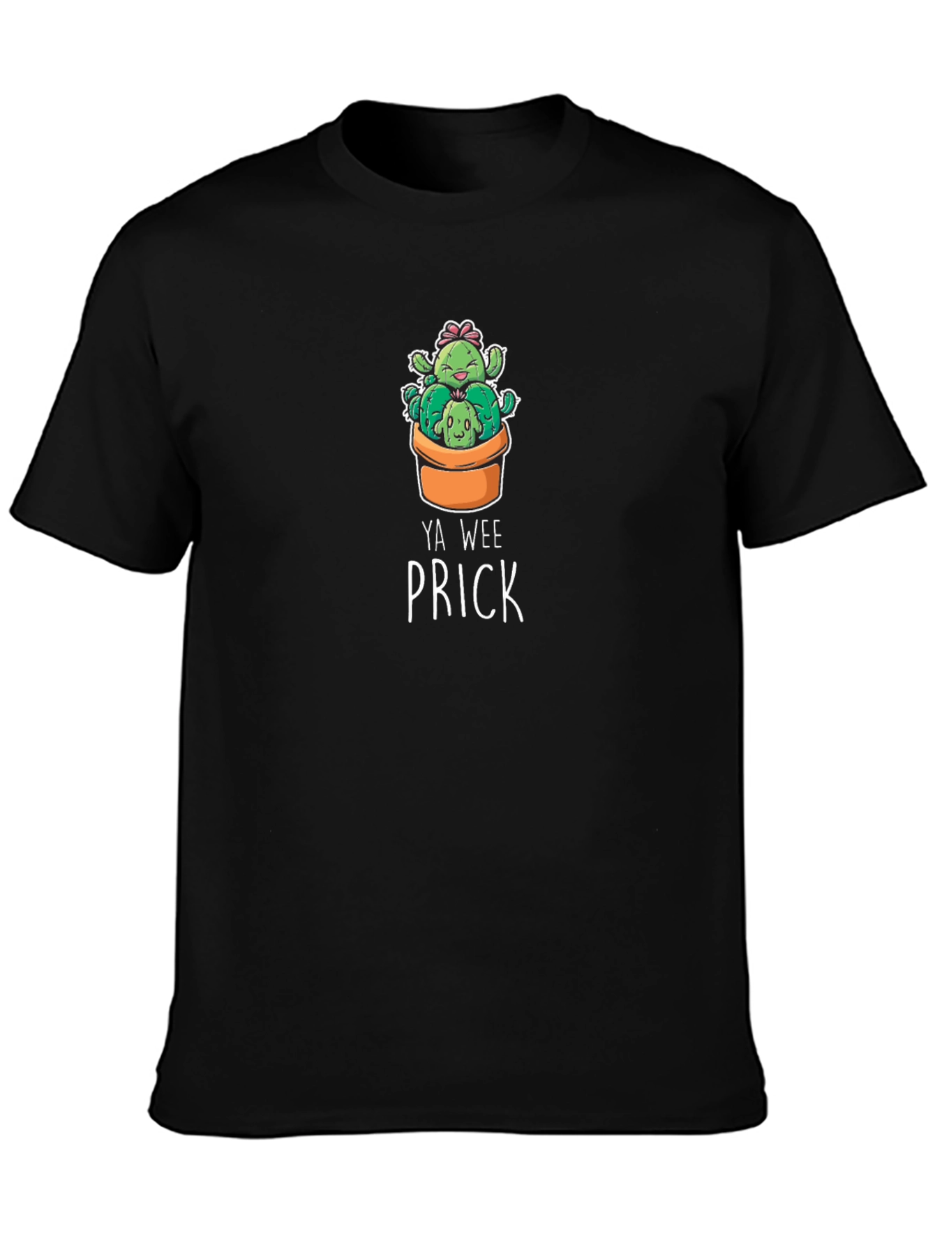 Ya Wee Prick Cactus Graphic Tee - Black