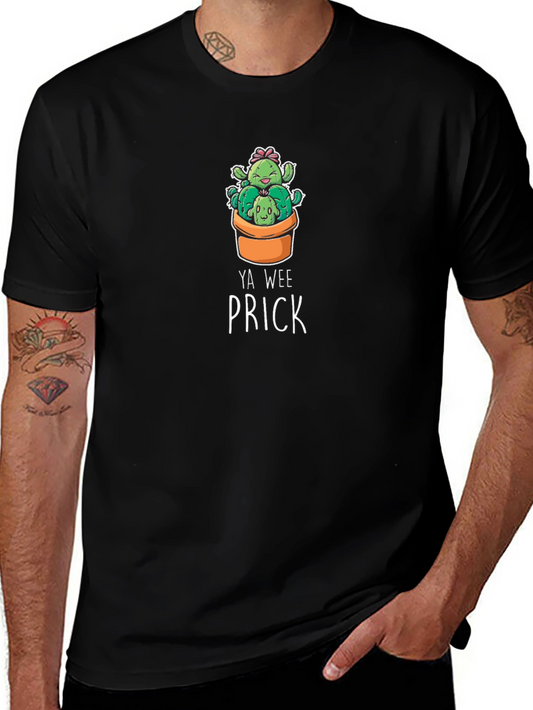 Ya Wee Prick Cactus Graphic Tee - Black