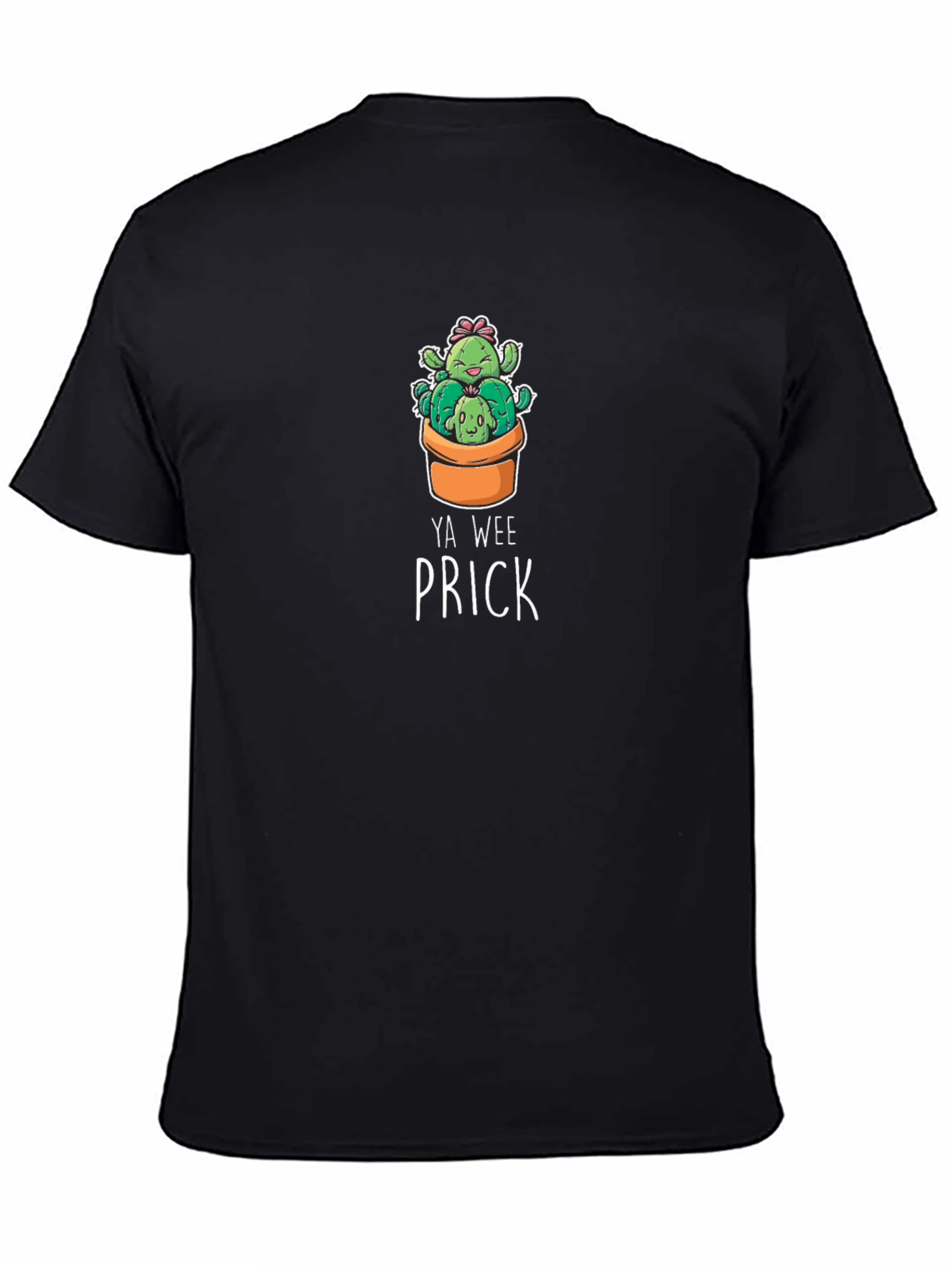 Ya Wee Prick Cactus Graphic Tee - Black