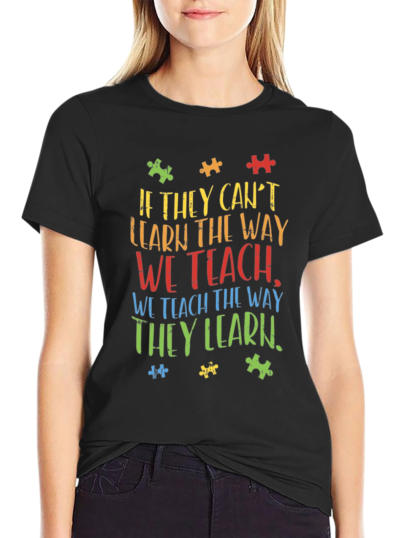 Autism Awareness T-Shirt - Teach the Way They Learn