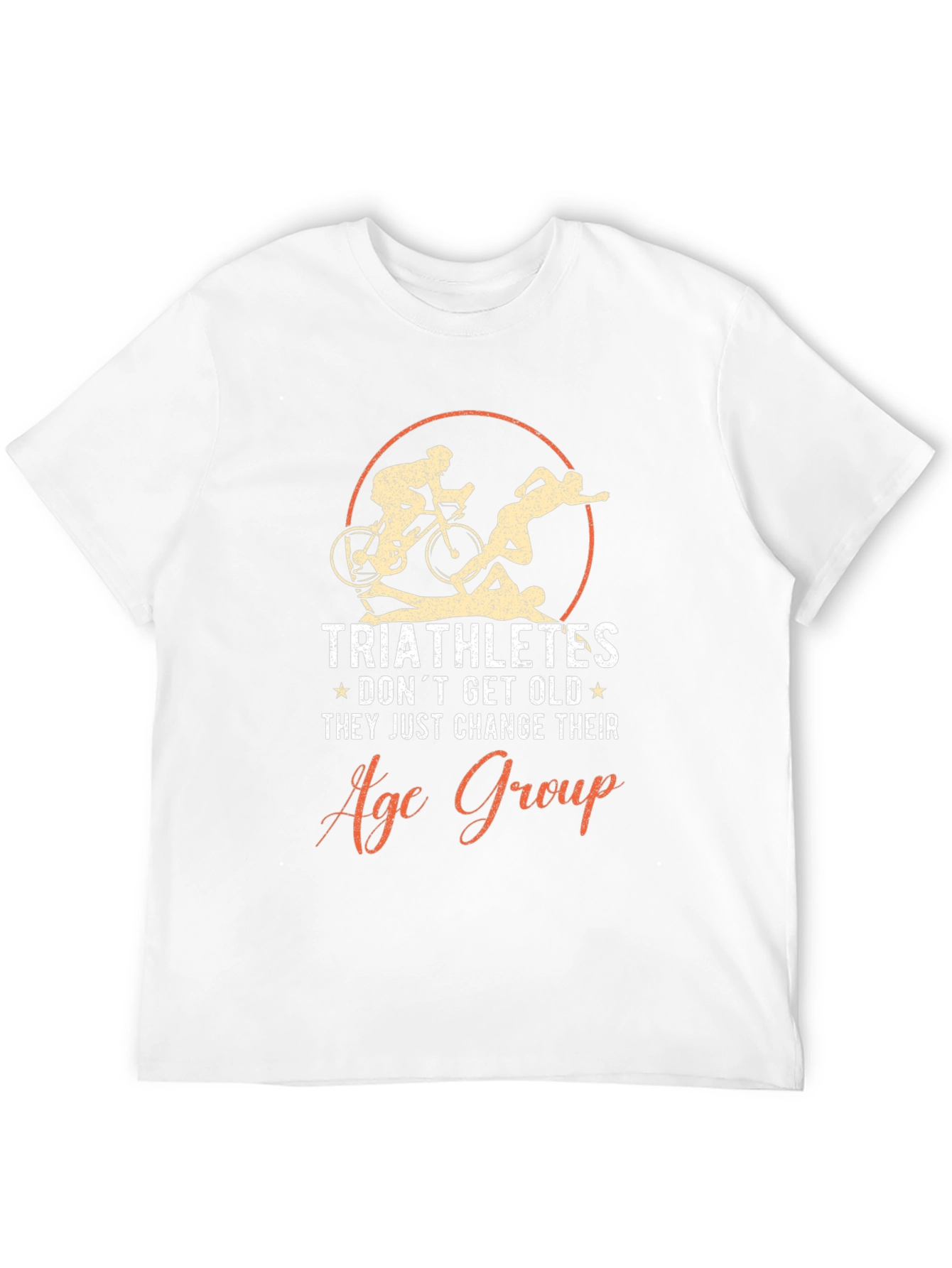 Triathlete Age Group Black Graphic Tee