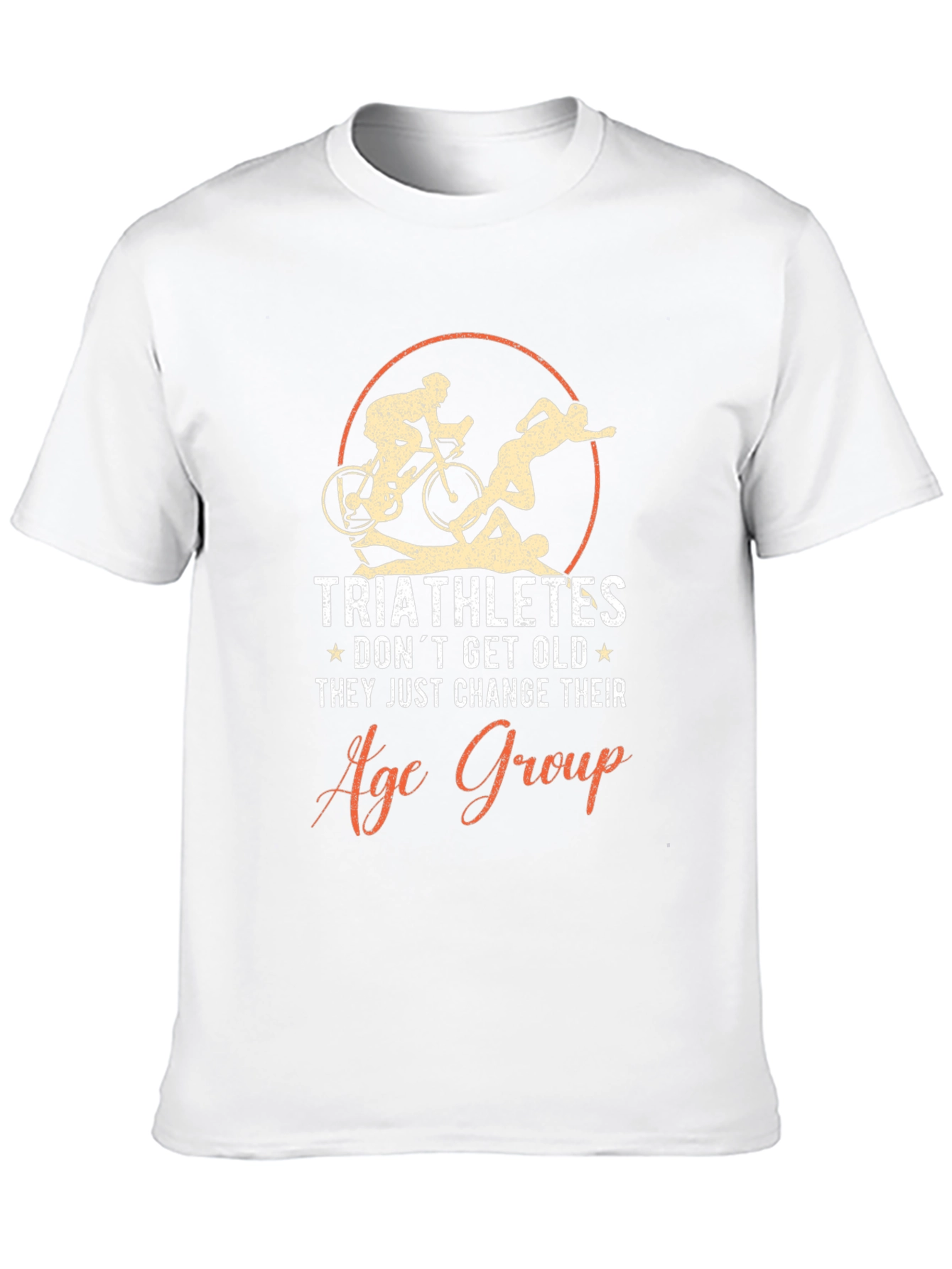 Triathlete Age Group Black Graphic Tee