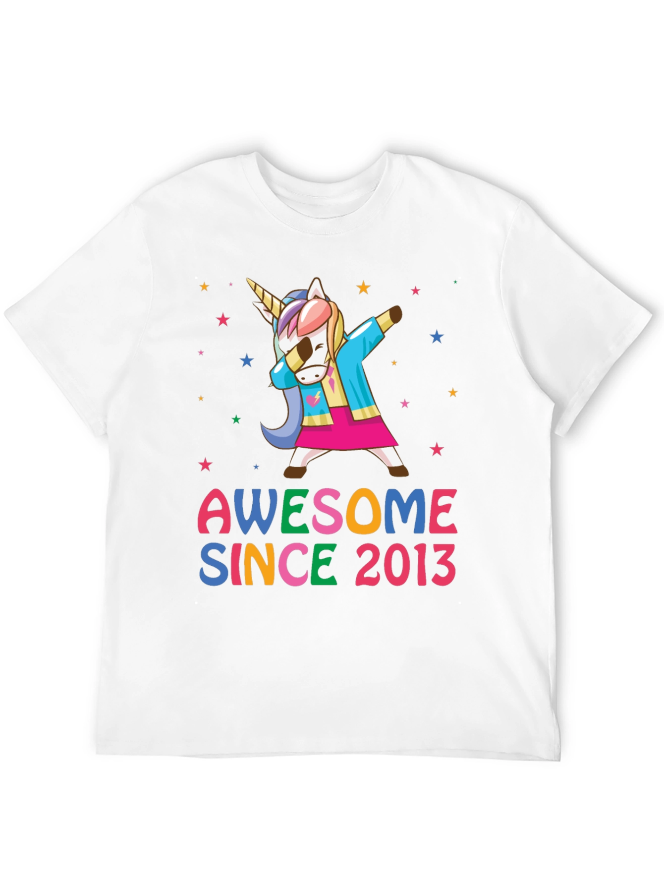 Awesome Since 2013 Unicorn T-Shirt