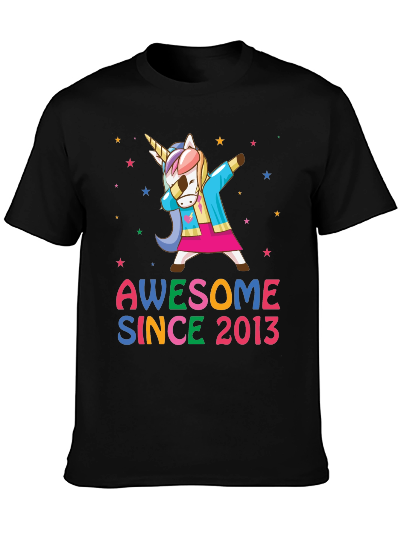 Awesome Since 2013 Unicorn T-Shirt