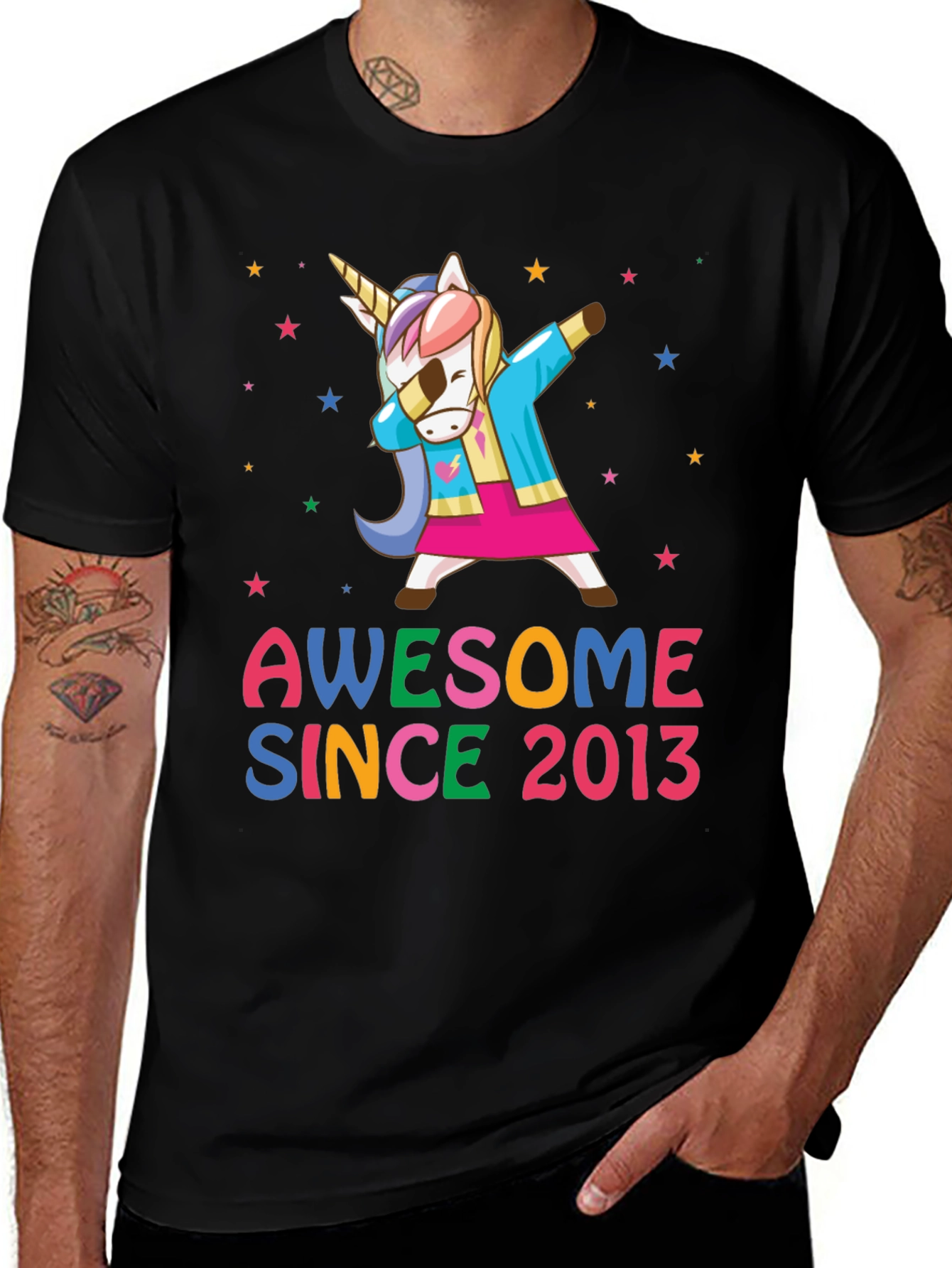 Awesome Since 2013 Unicorn T-Shirt