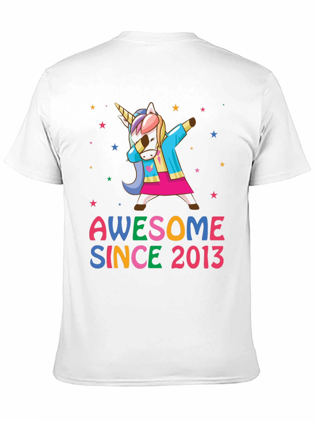 Awesome Since 2013 Unicorn T-Shirt