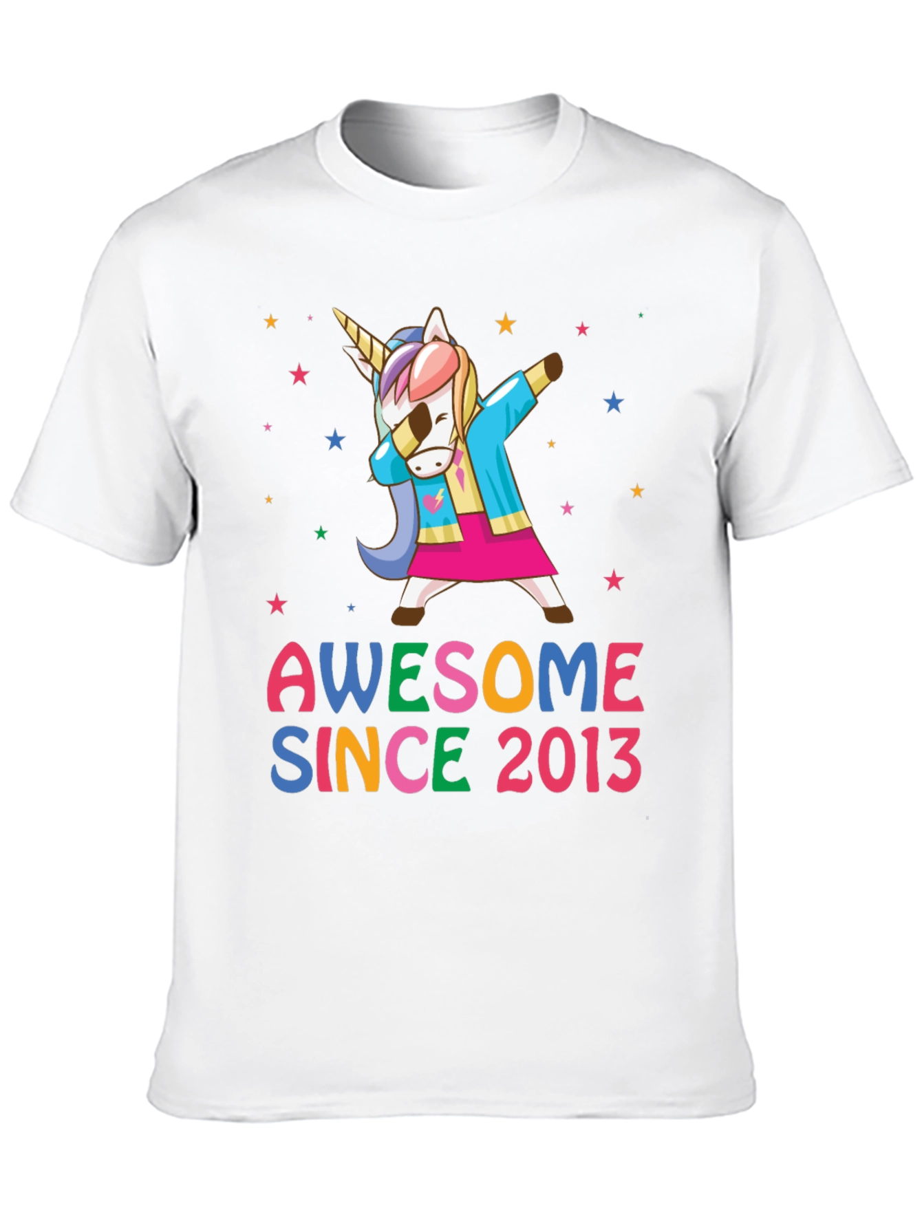 Awesome Since 2013 Unicorn T-Shirt