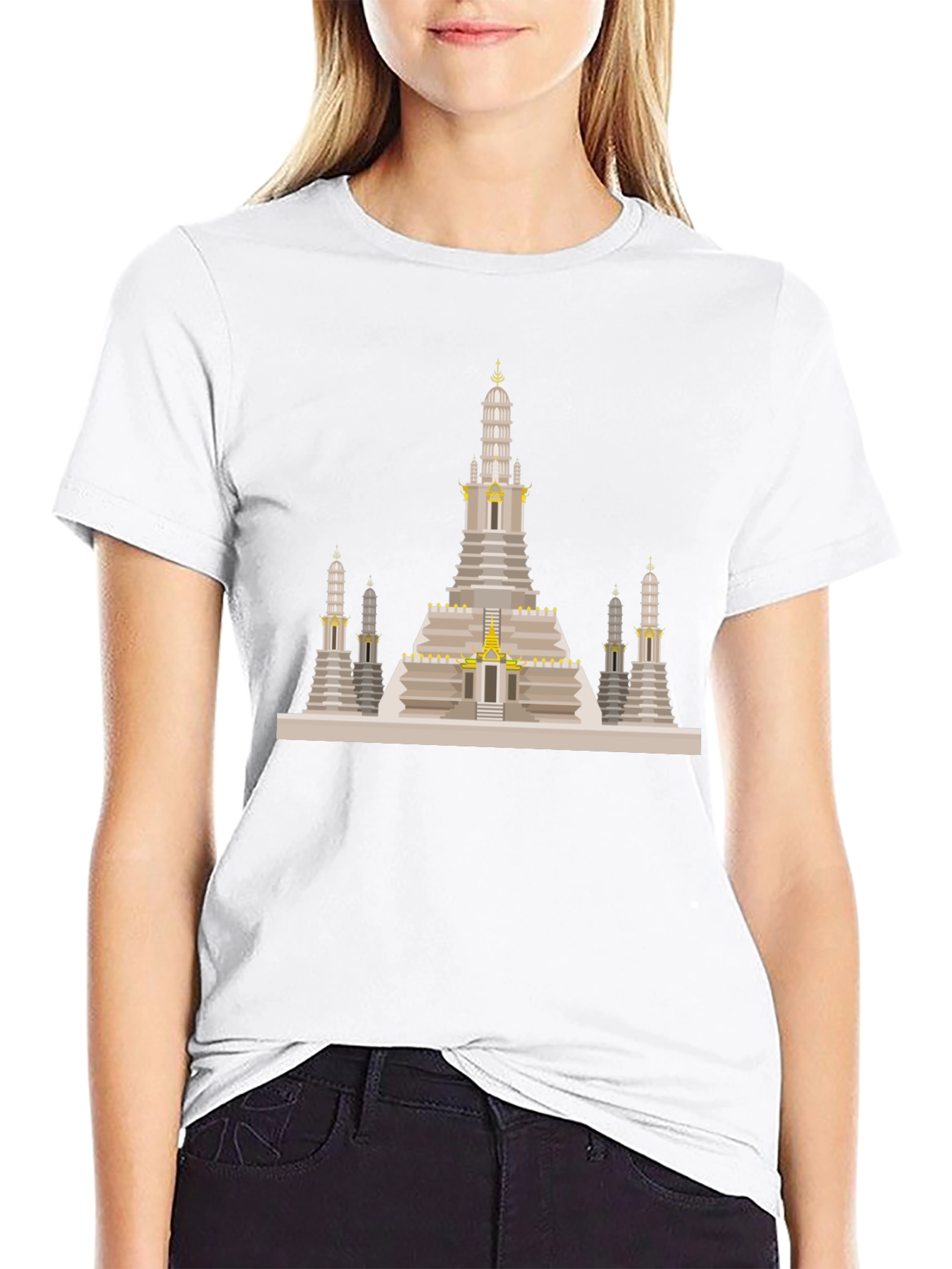 Wat Arun Temple Graphic Tee