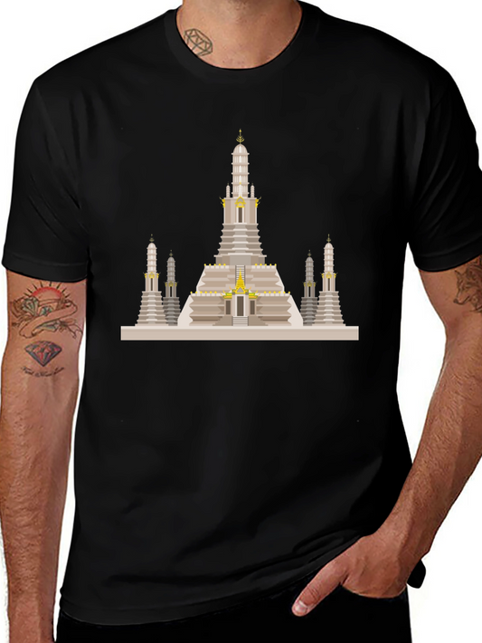 Wat Arun Temple Graphic Tee