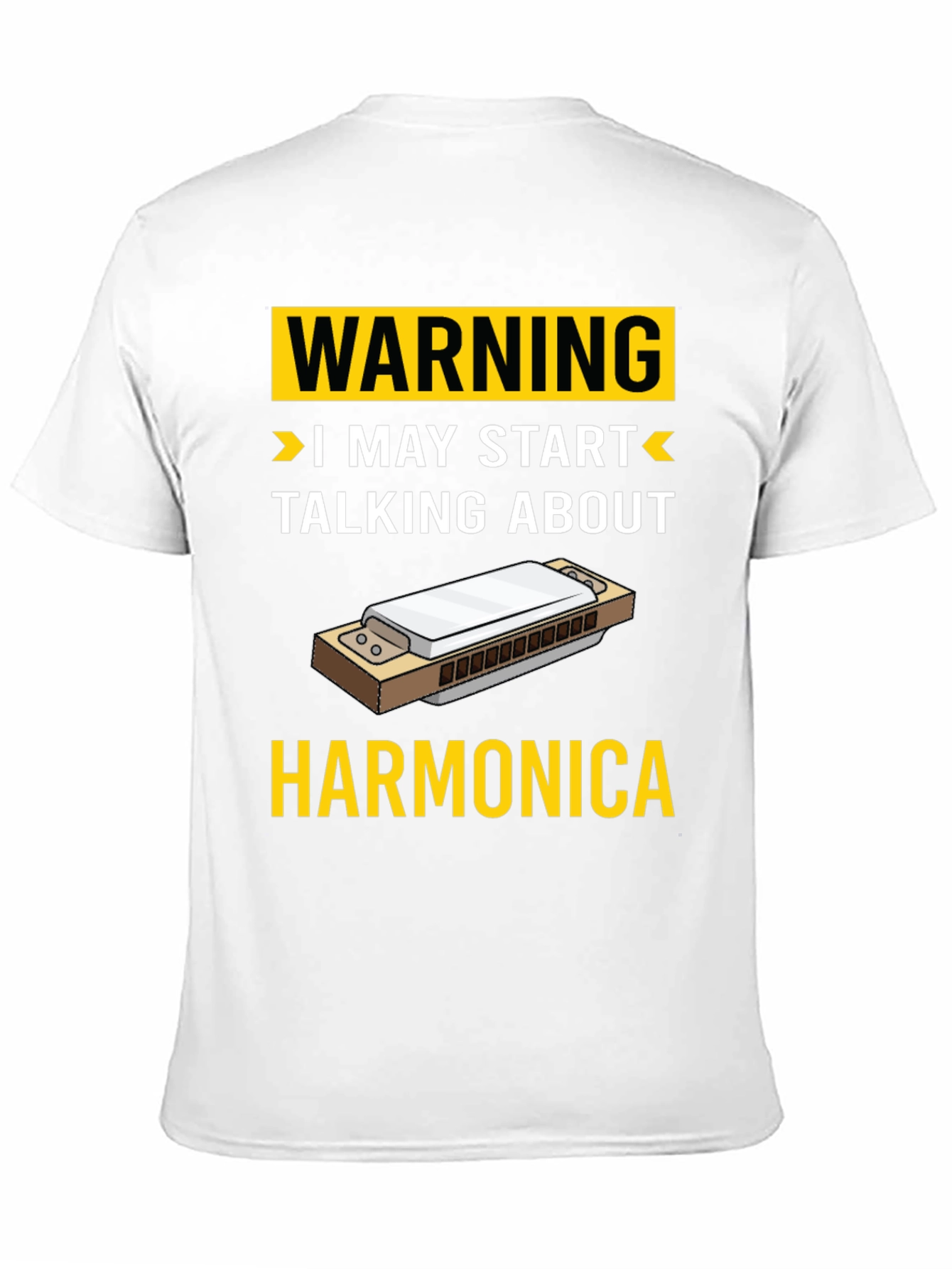 Warning Harmonica T-Shirt