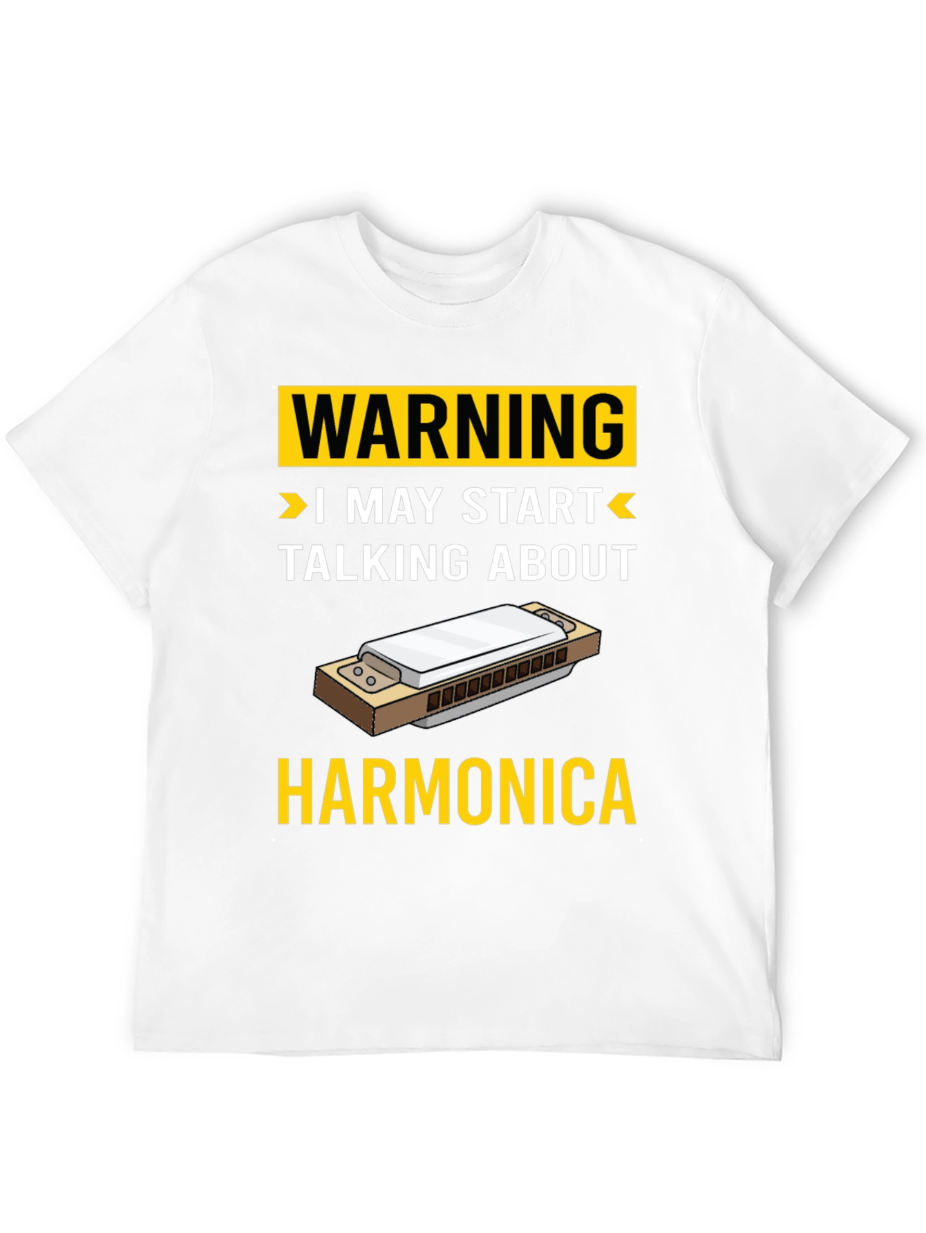 Warning Harmonica T-Shirt