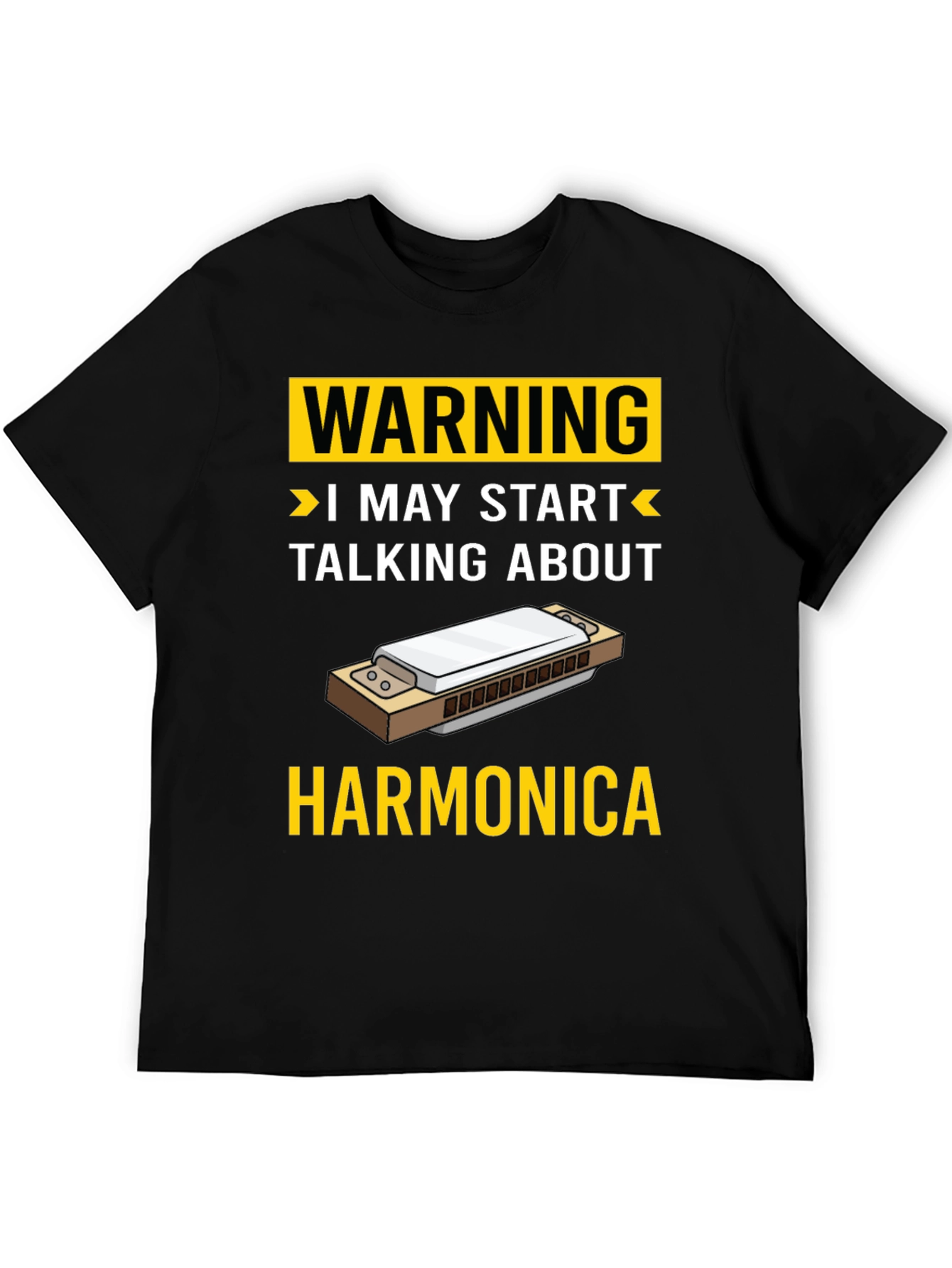 Warning Harmonica T-Shirt