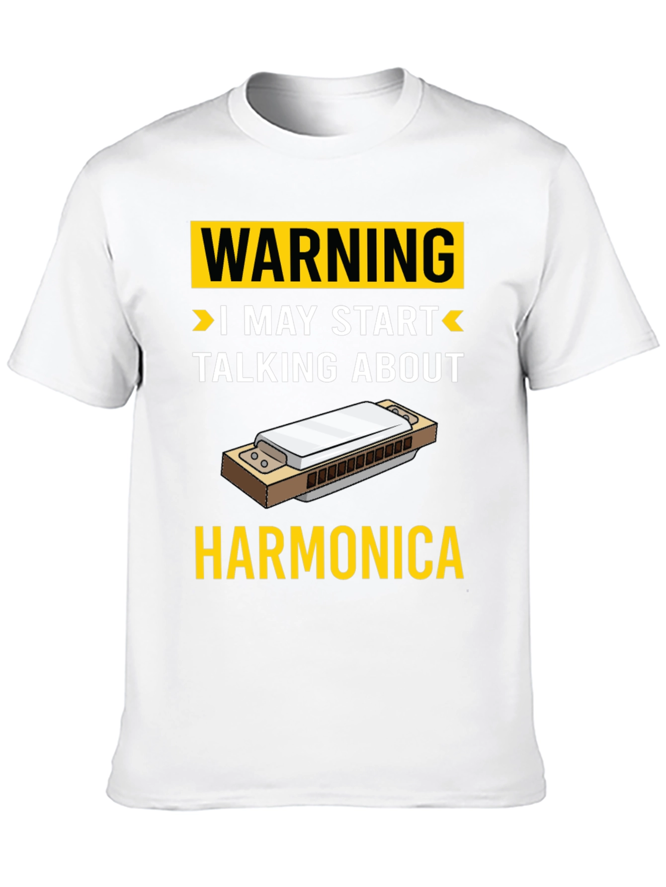 Warning Harmonica T-Shirt