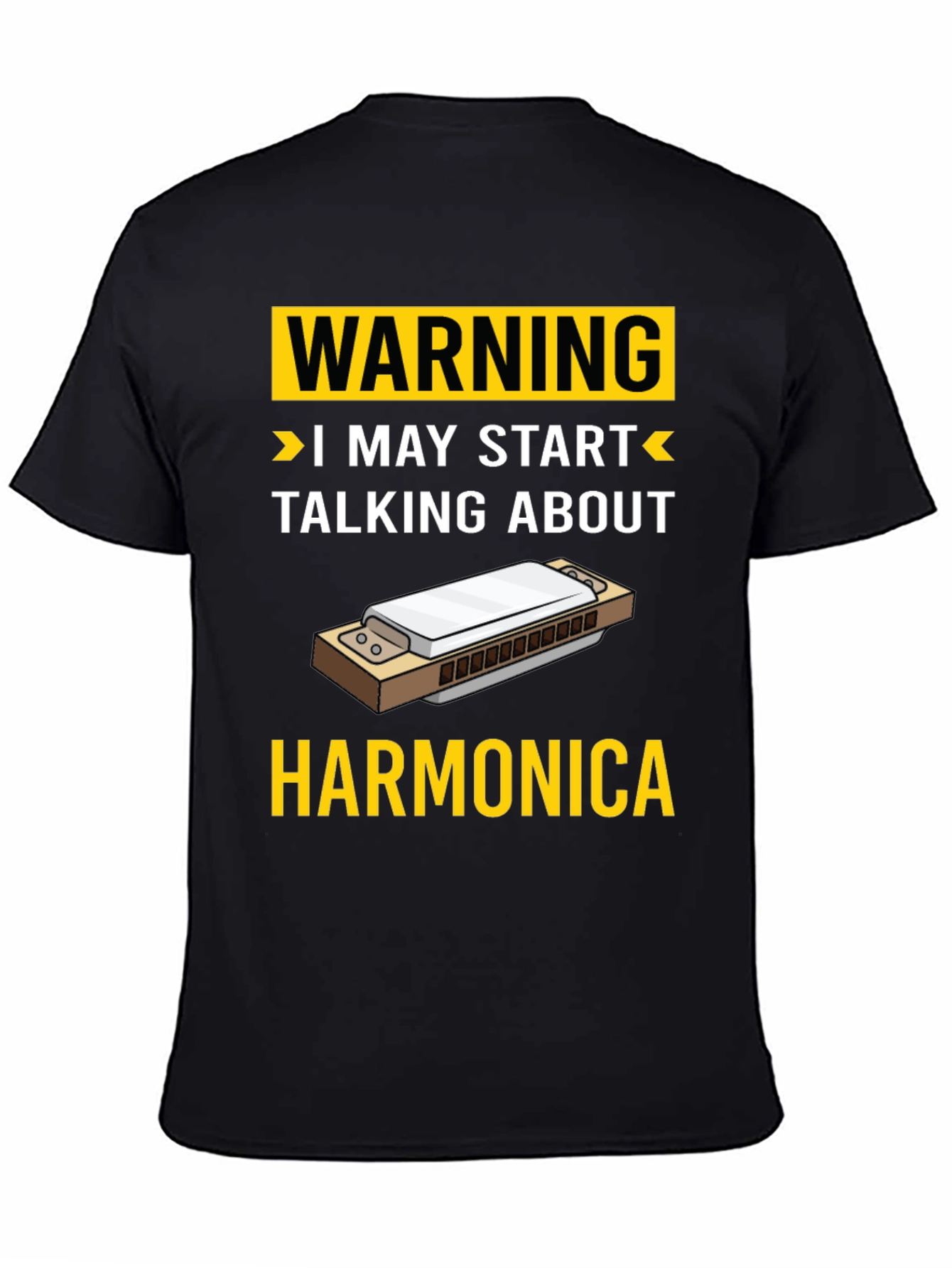 Warning Harmonica T-Shirt