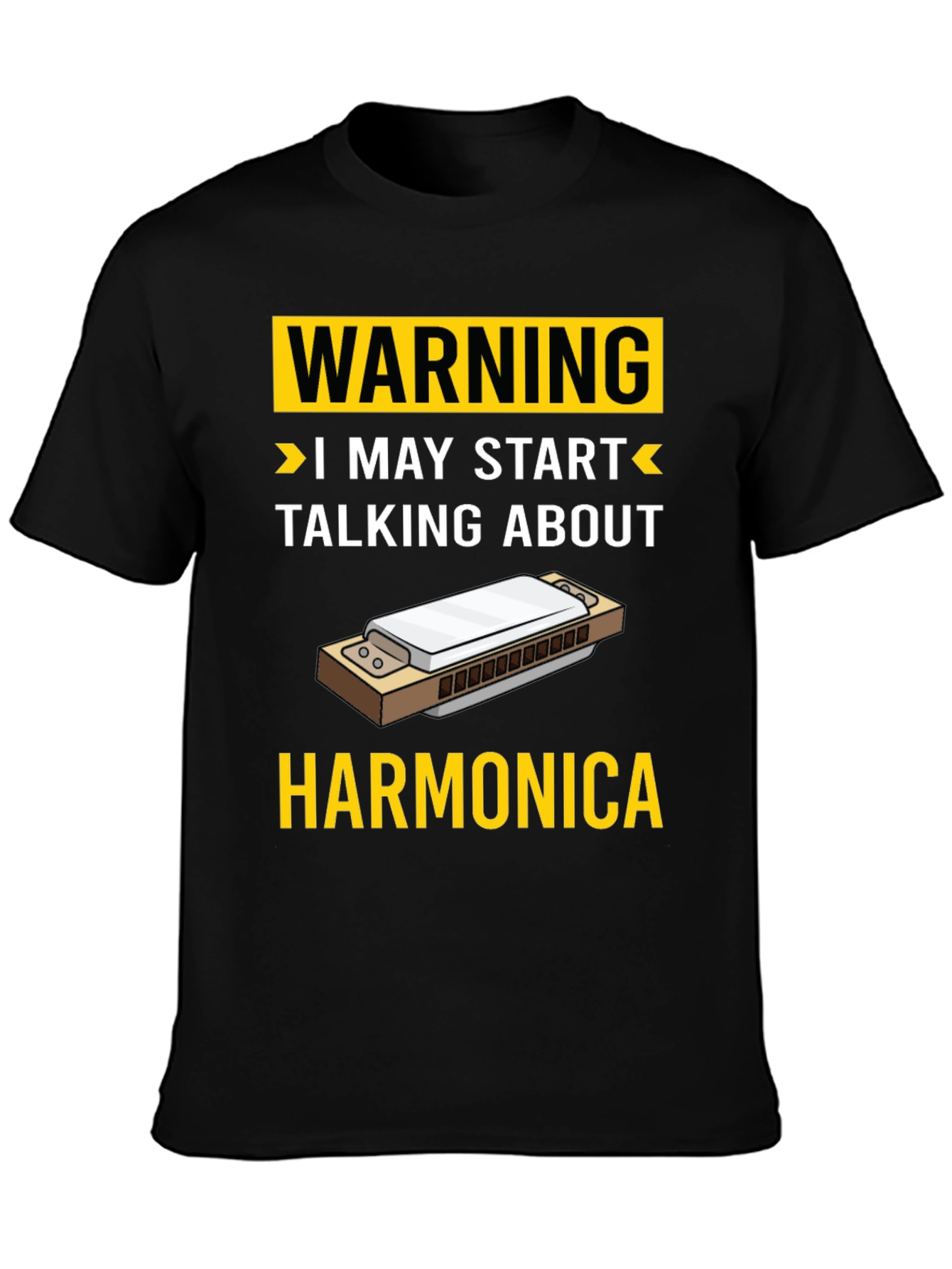 Warning Harmonica T-Shirt