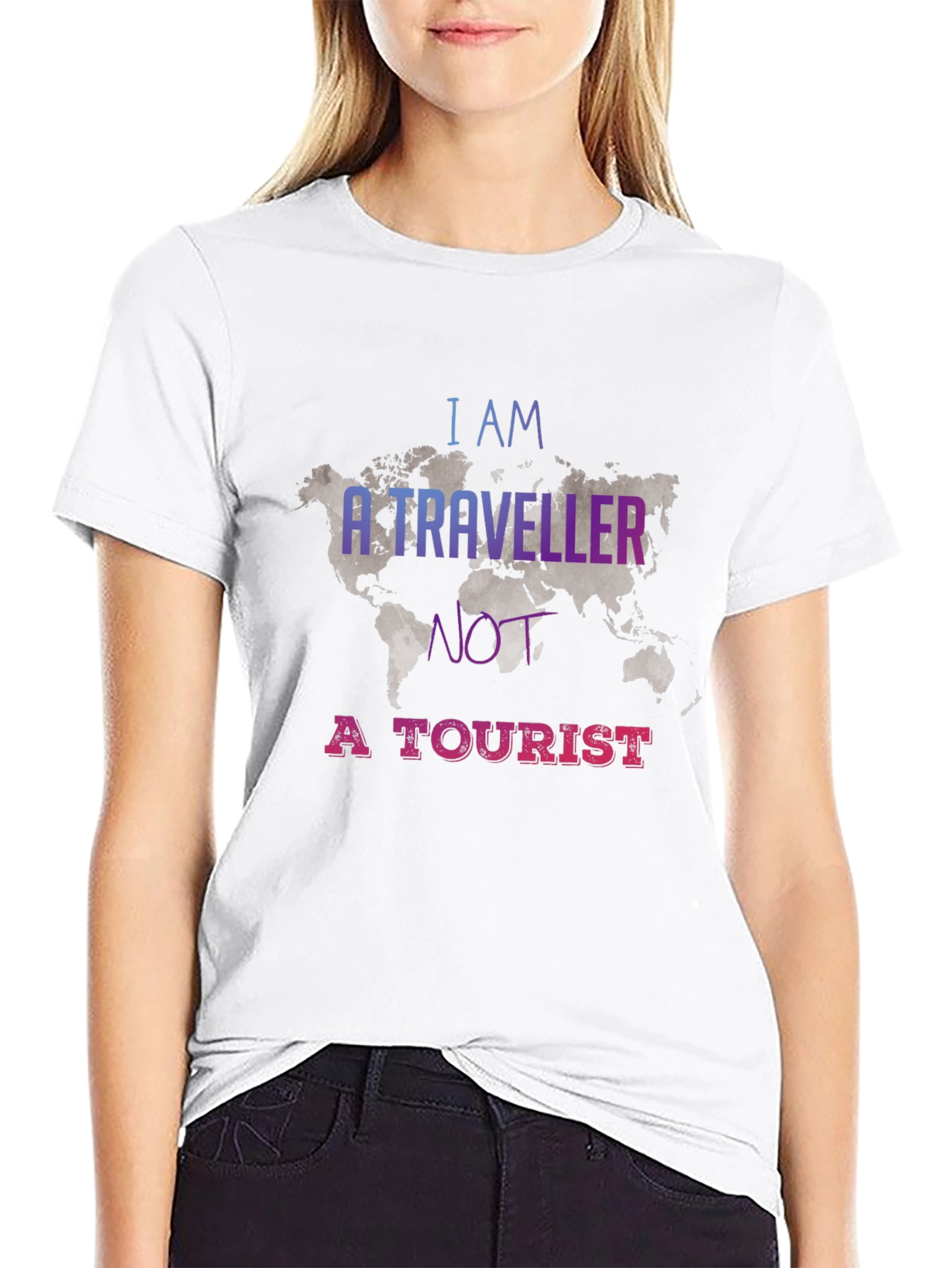 Traveler Graphic Tee - Black Unisex T-Shirt