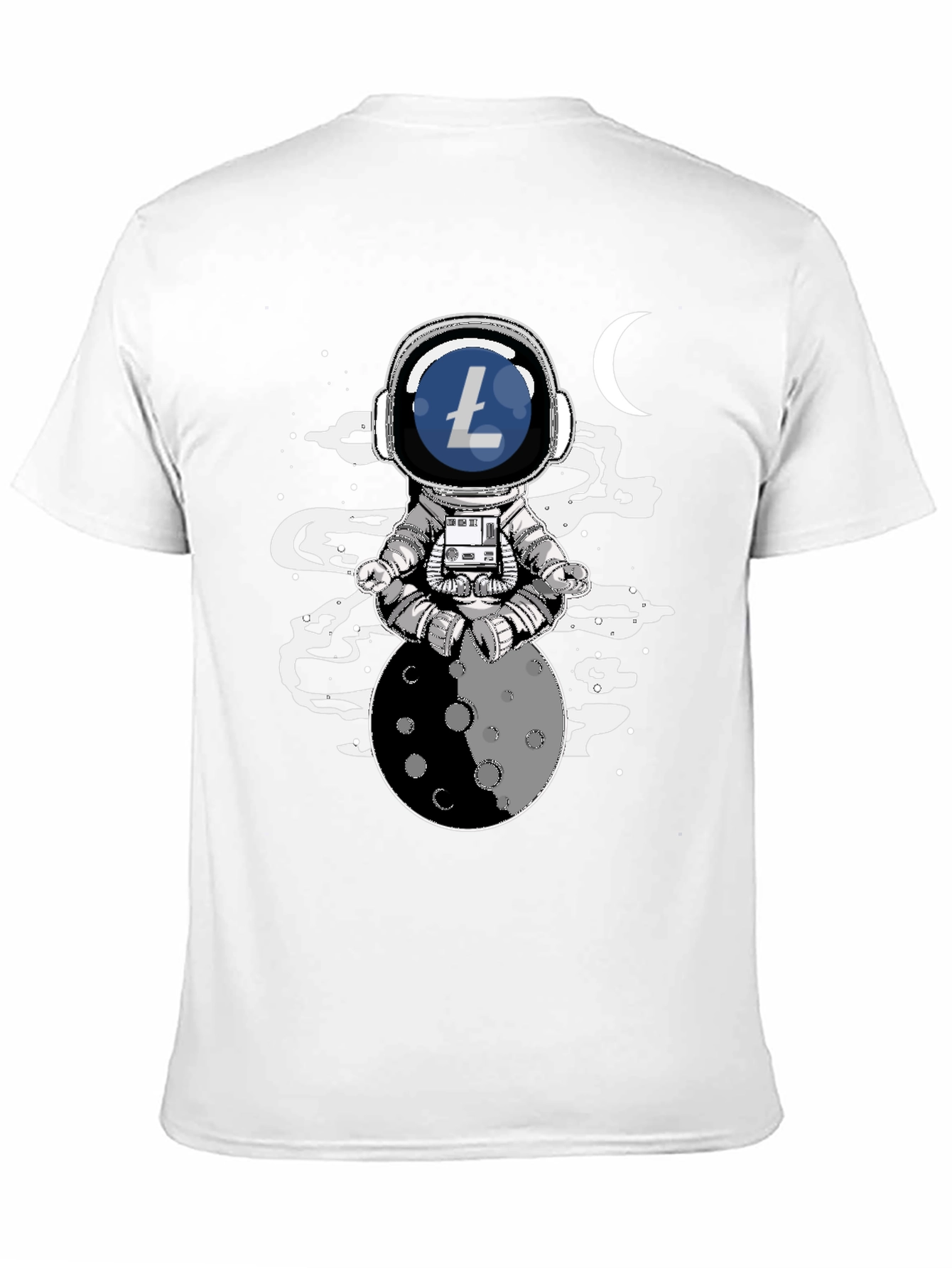 Astronaut Litecoin T-Shirt