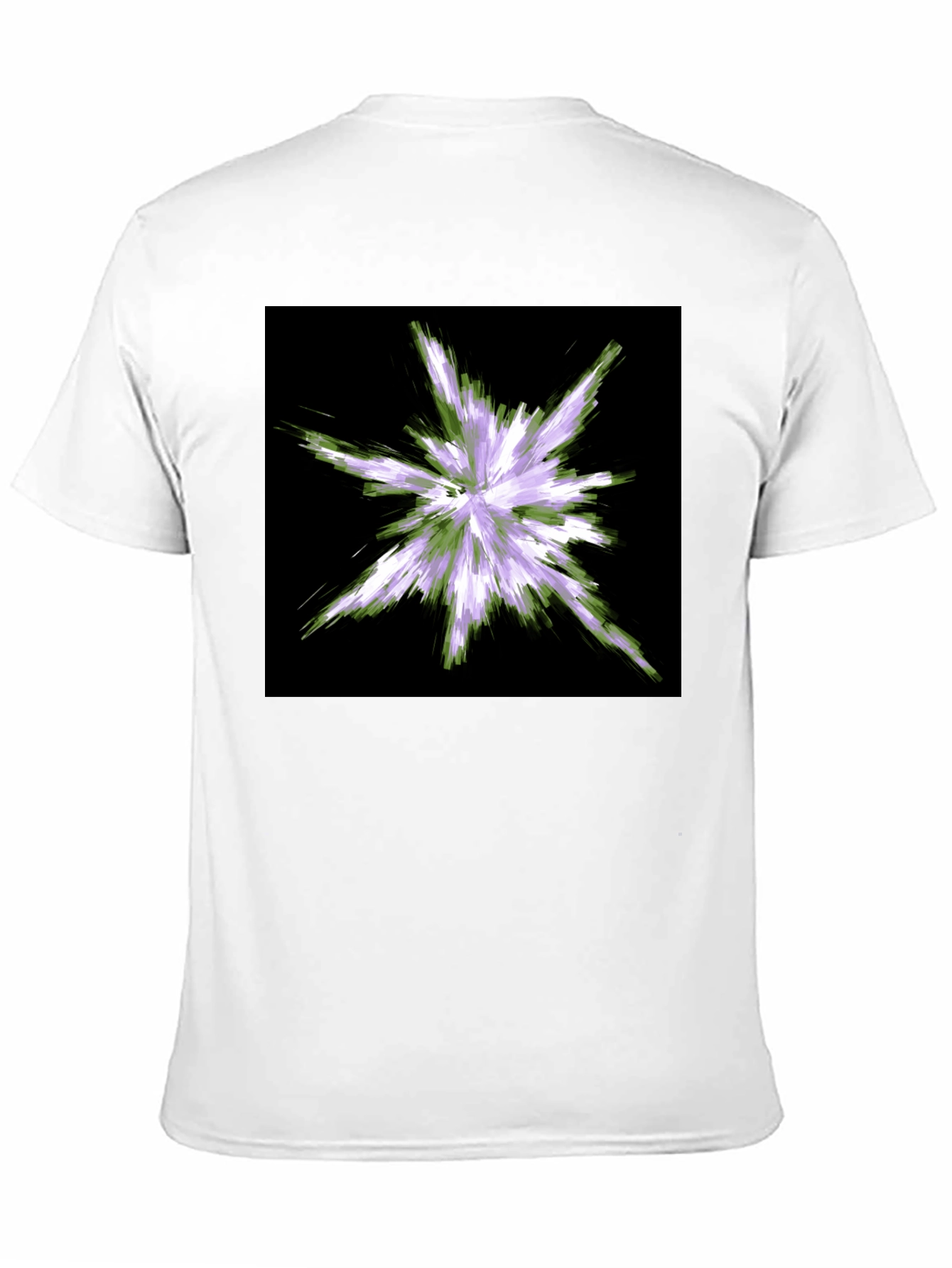 Abstract Burst T-Shirt - Black