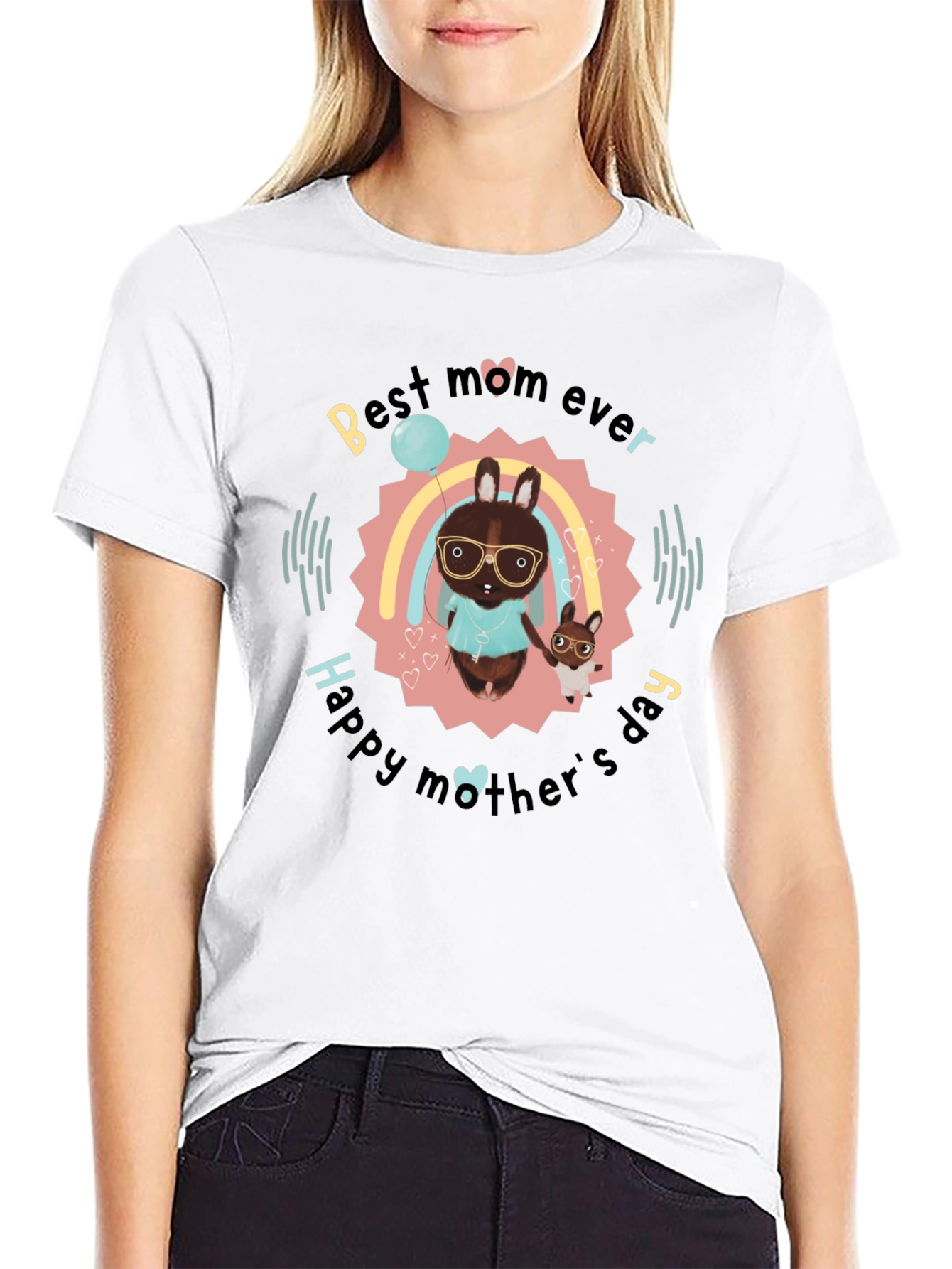 Best Mom Ever Graphic T-Shirt