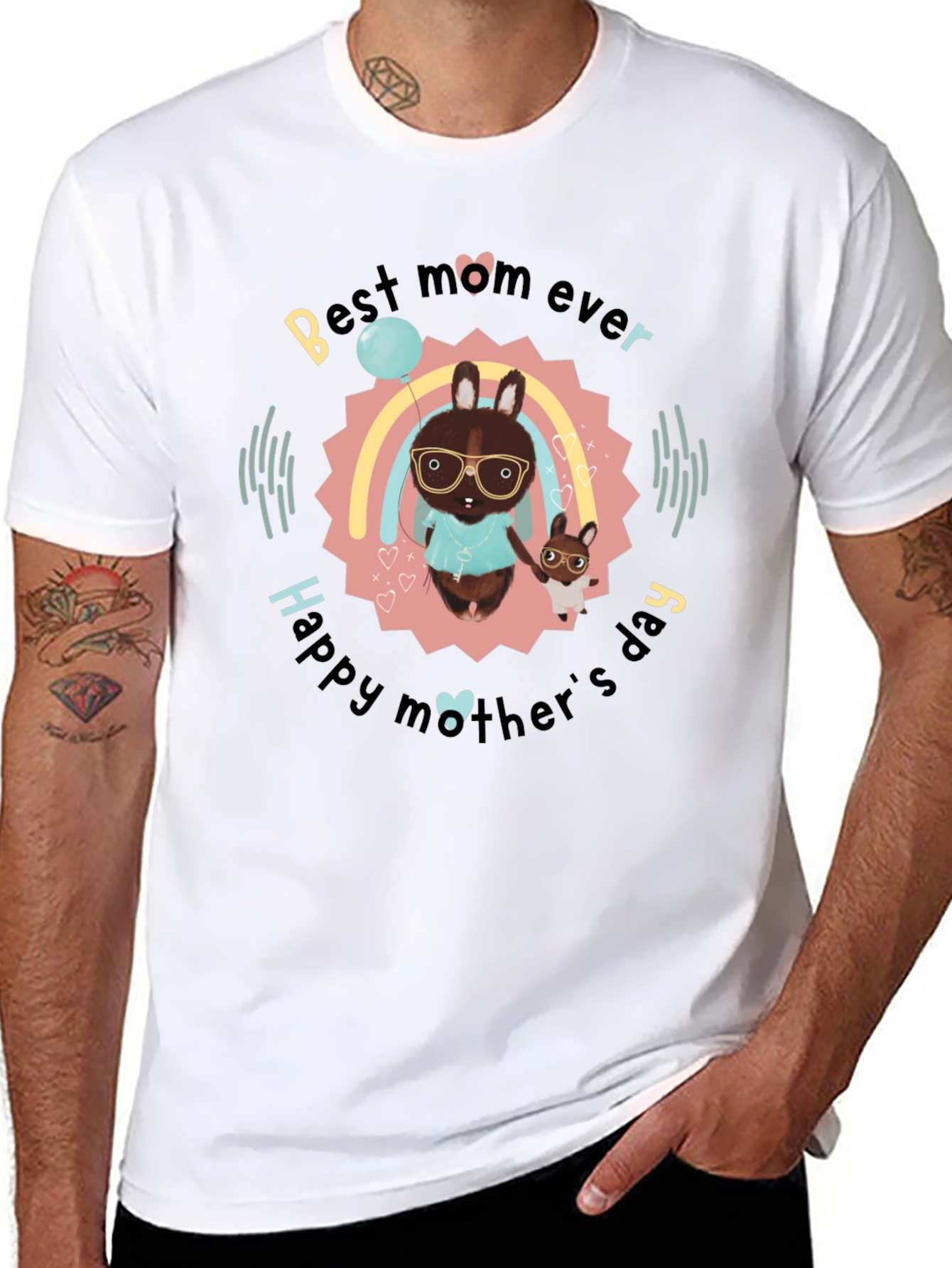 Best Mom Ever Graphic T-Shirt