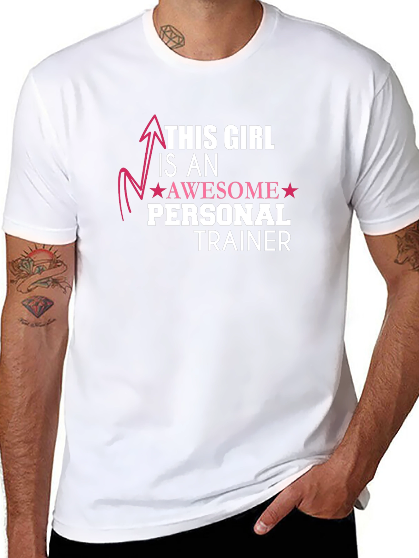 Awesome Personal Trainer Graphic T-Shirt