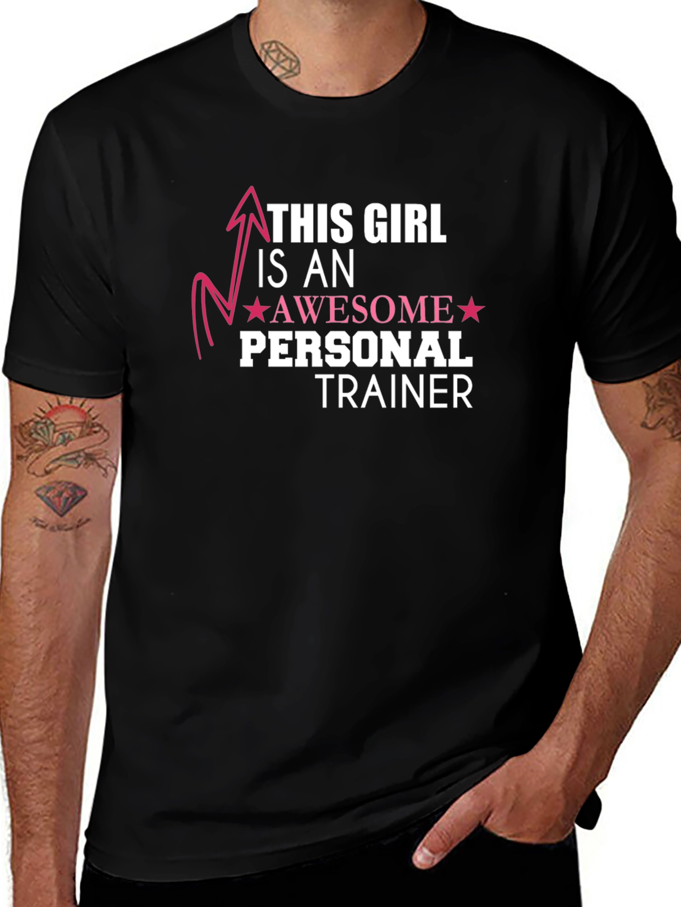 Awesome Personal Trainer Graphic T-Shirt