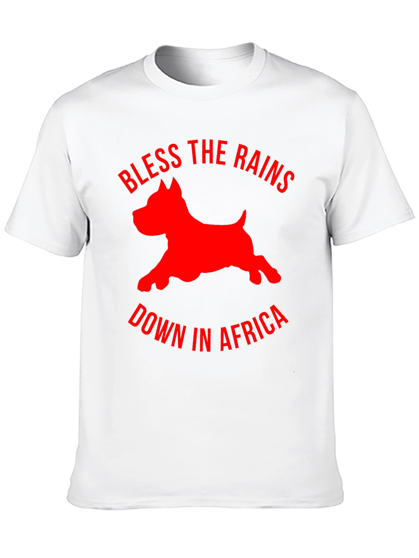 Bless the Rains Dog Graphic Tee - Black